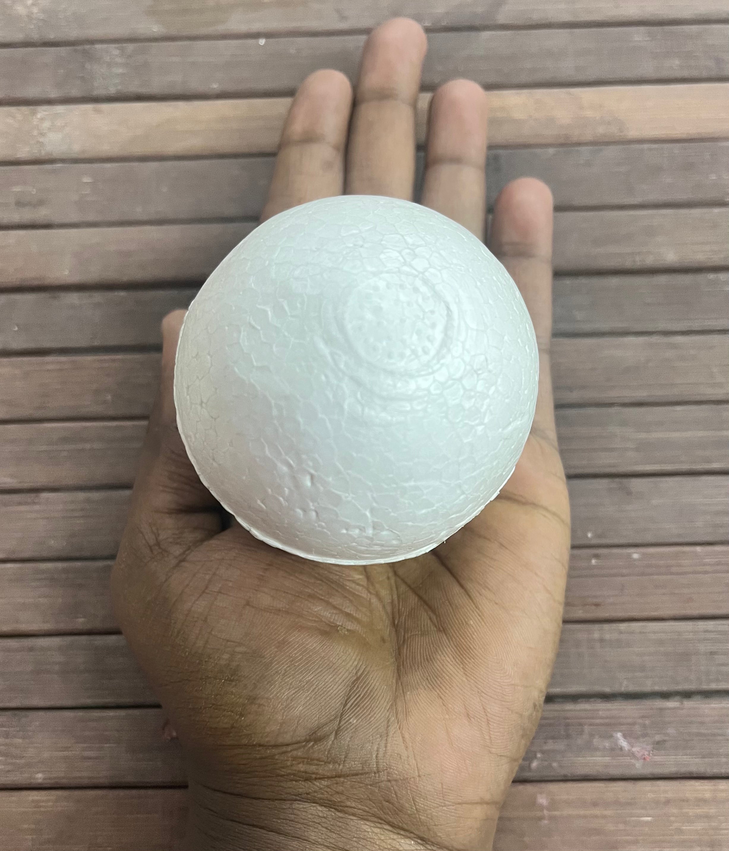 Thermocol balls -2piece 1pack