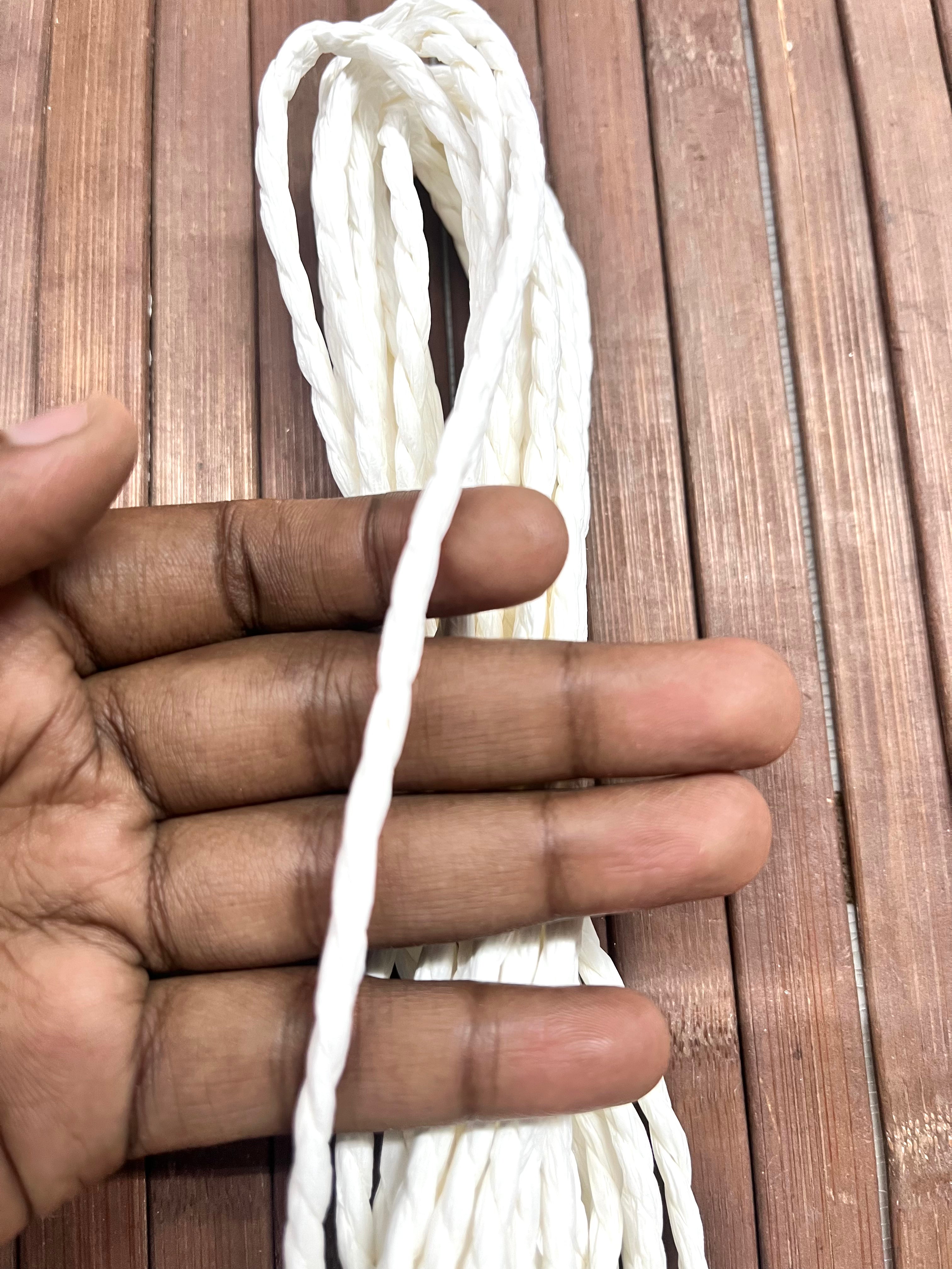 Paper rope white-5meter 2piece