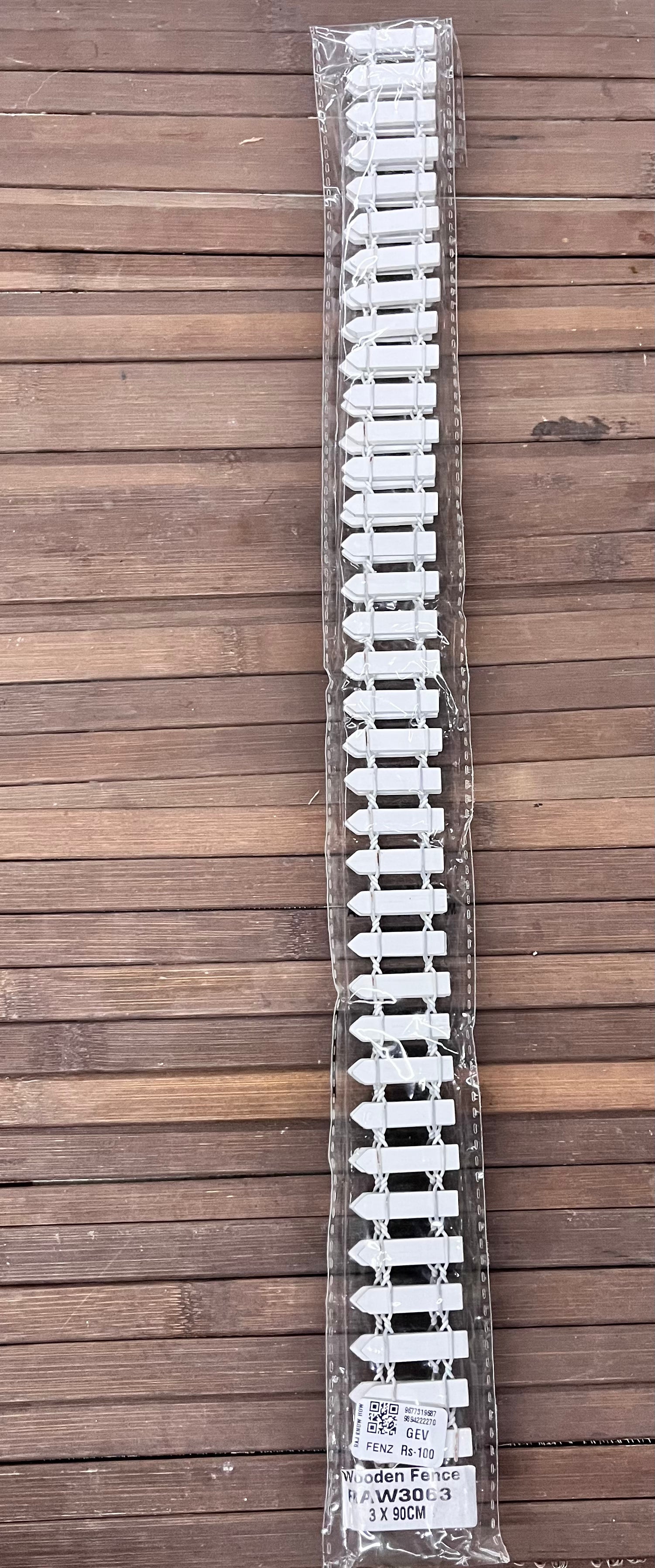 Fence wooden small-  3x90cm -1.5inch 1pack FENZ assorted colours
