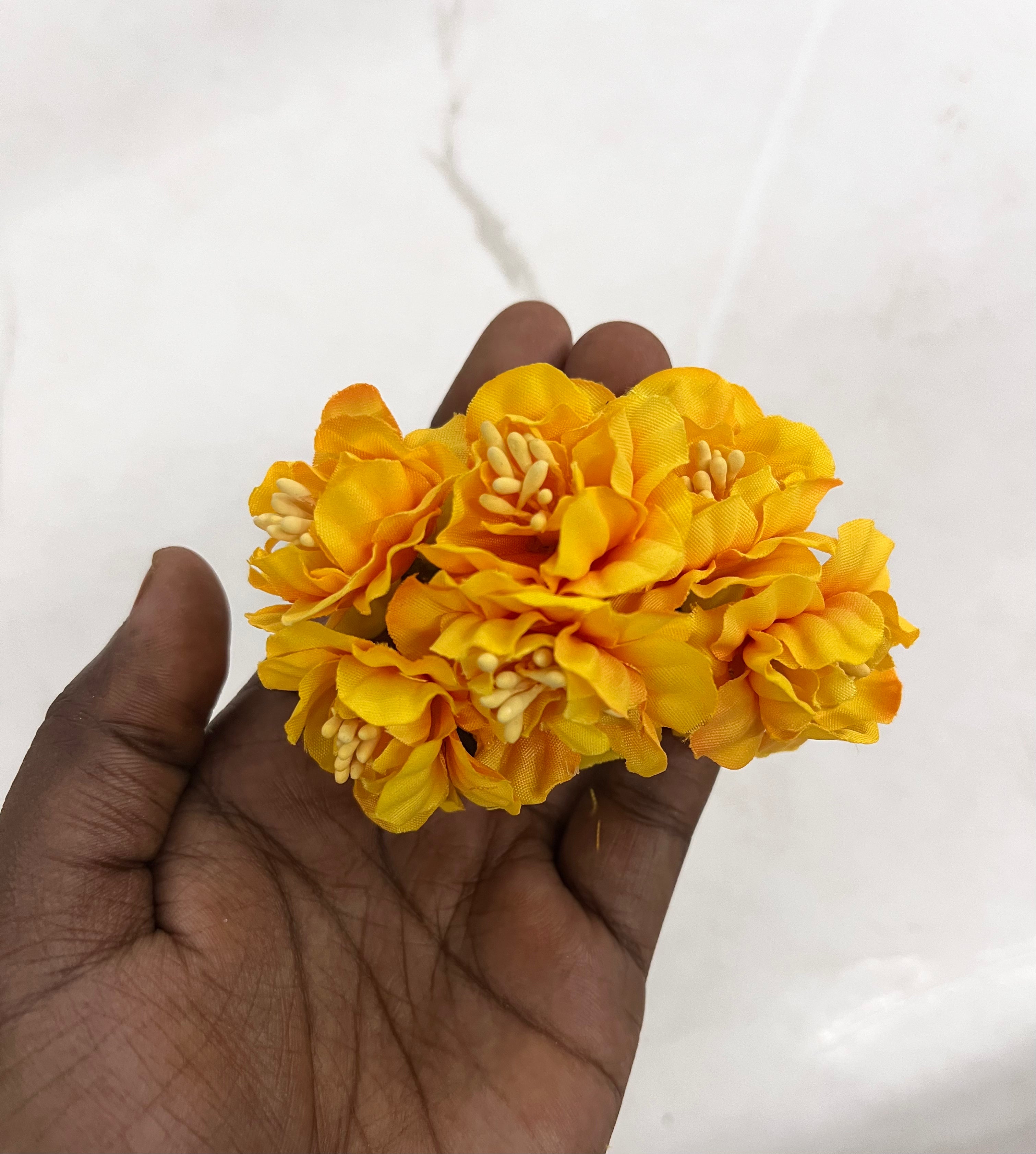 Gulab flower yellow -GFYW 1piece pack