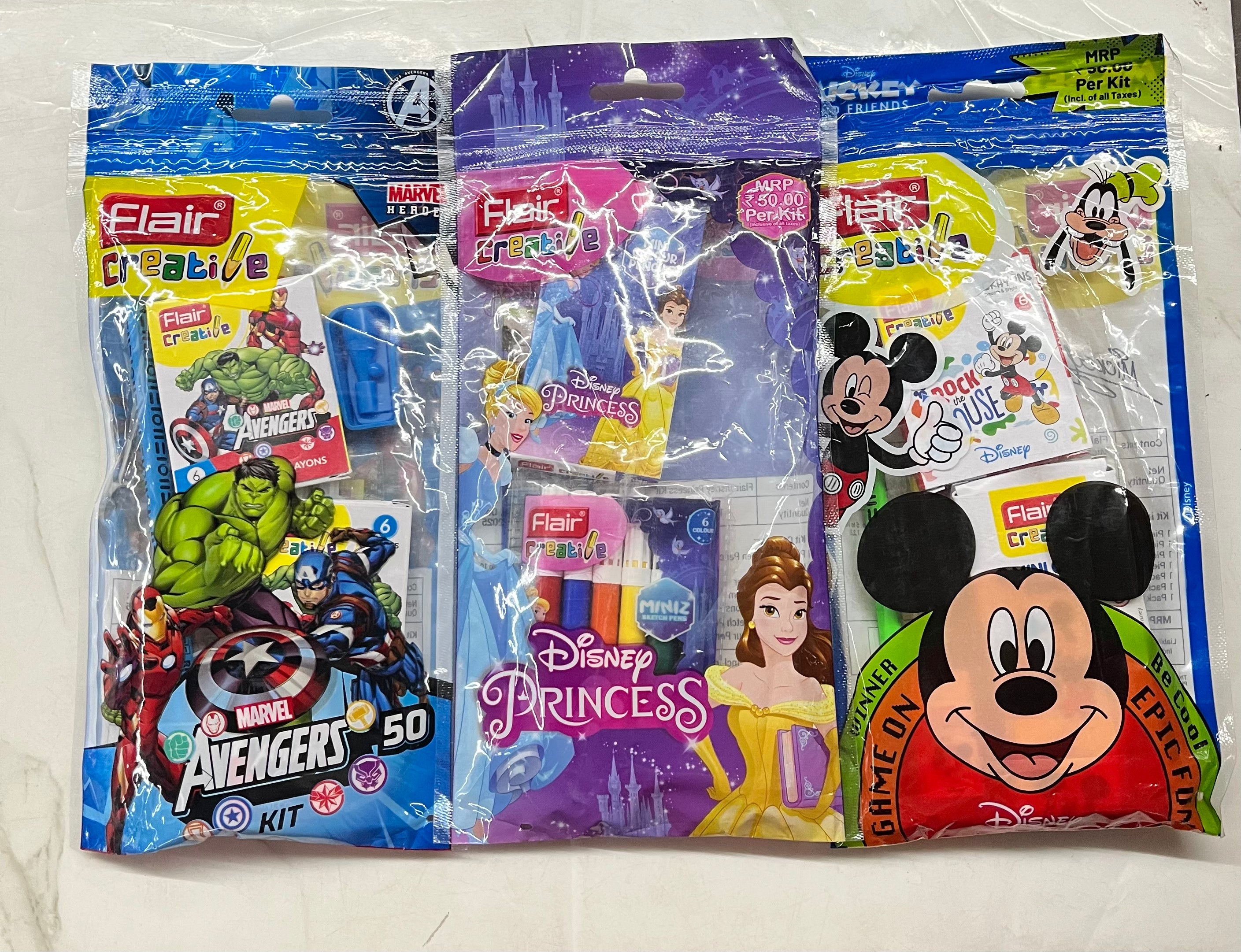 Disney Princess mini kit -assorted 3pack