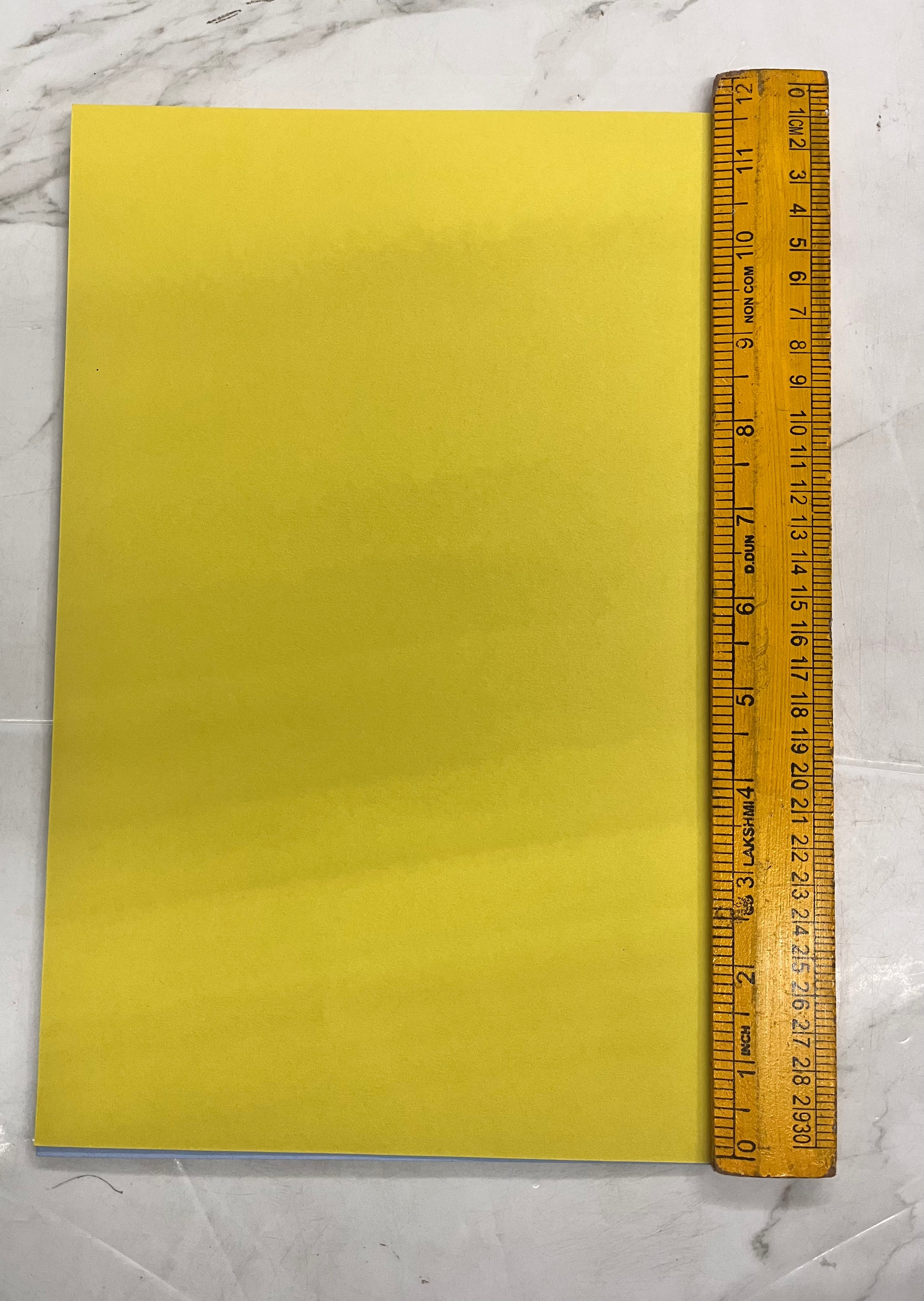 A4 chart paper assorted colours 12sheets