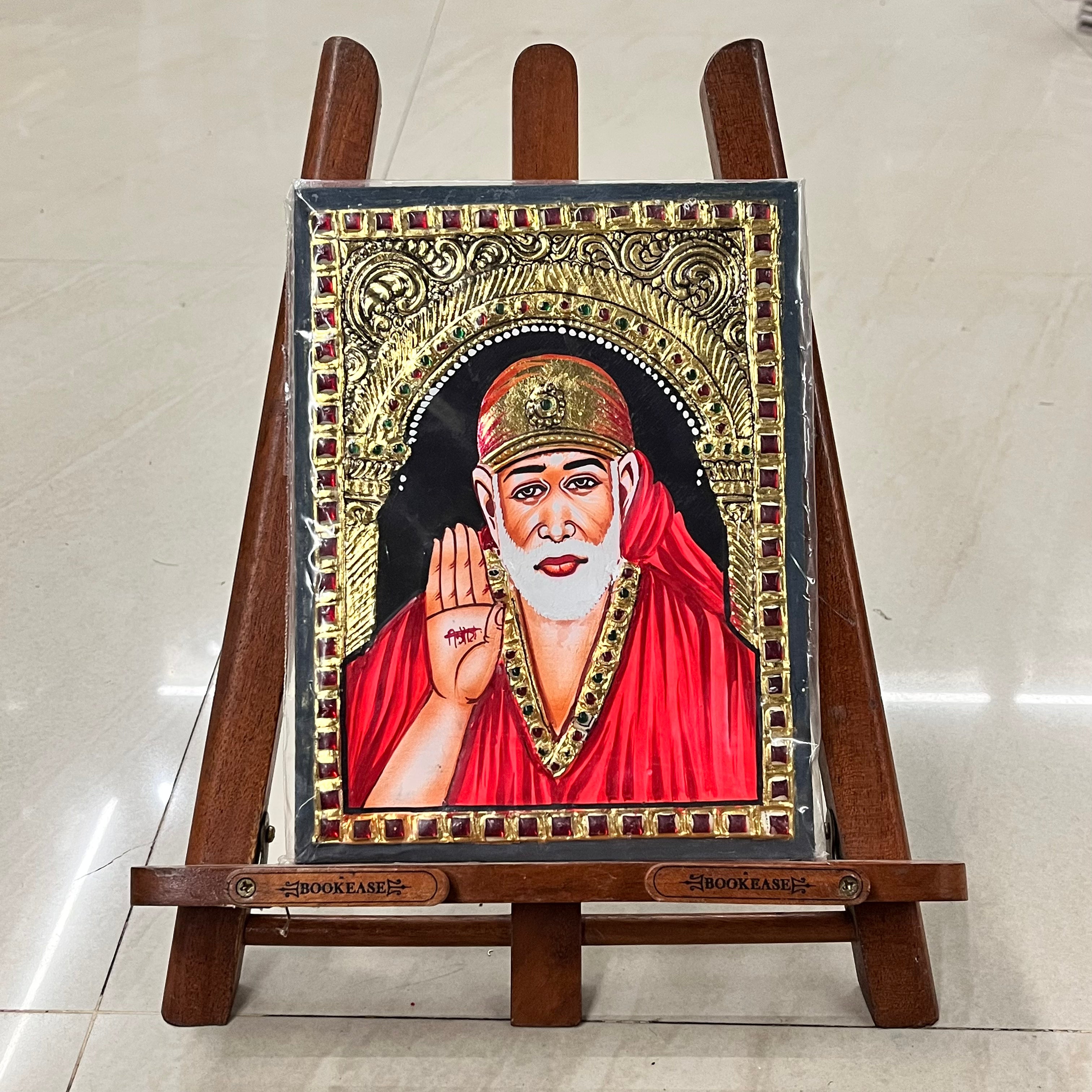 Sai baba Tanjore painting 8x6 15days delivery form payment date-1pack