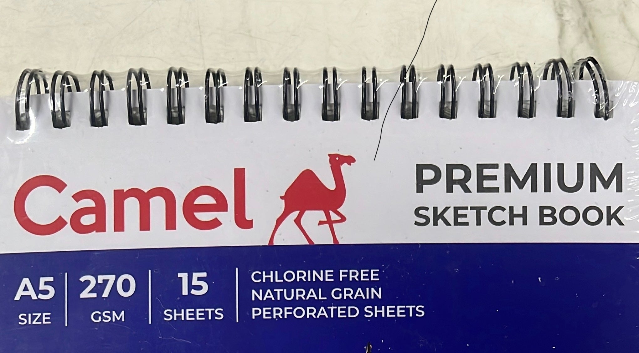 Camel premium sketch book A5size 15sheets -1pack /5900
