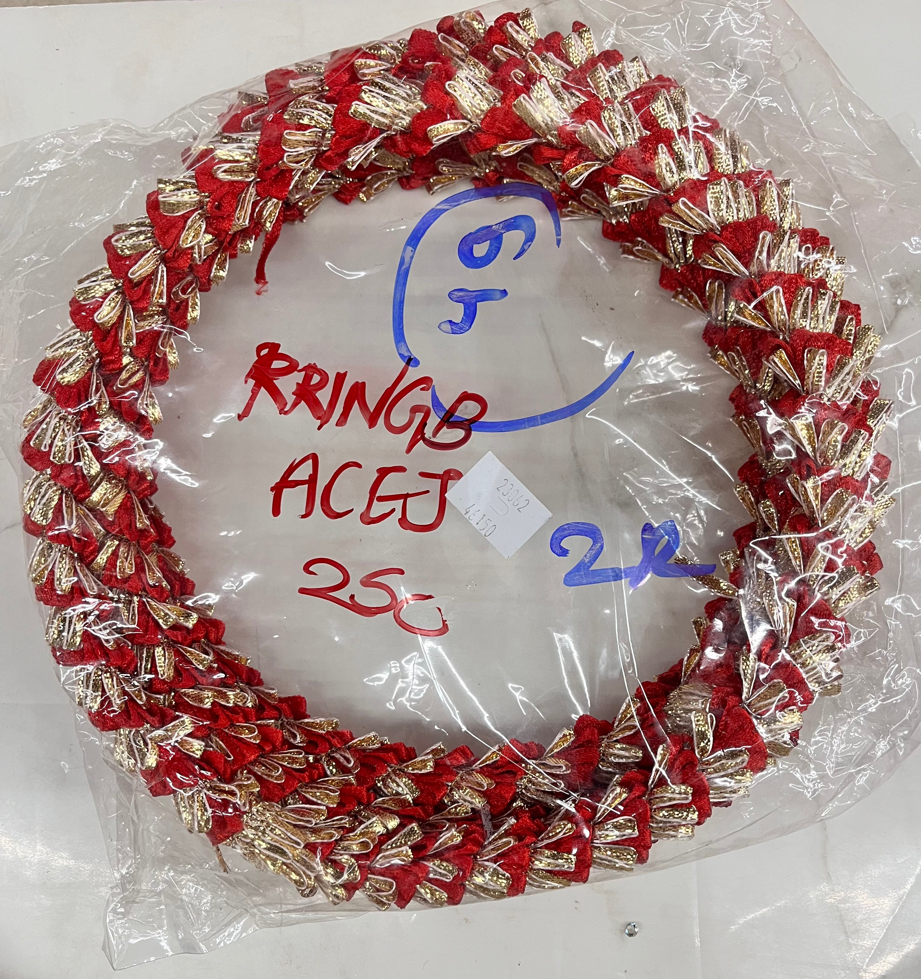Rajasthani ring different colour  6inch ,8inch set of 5piece- 1pack