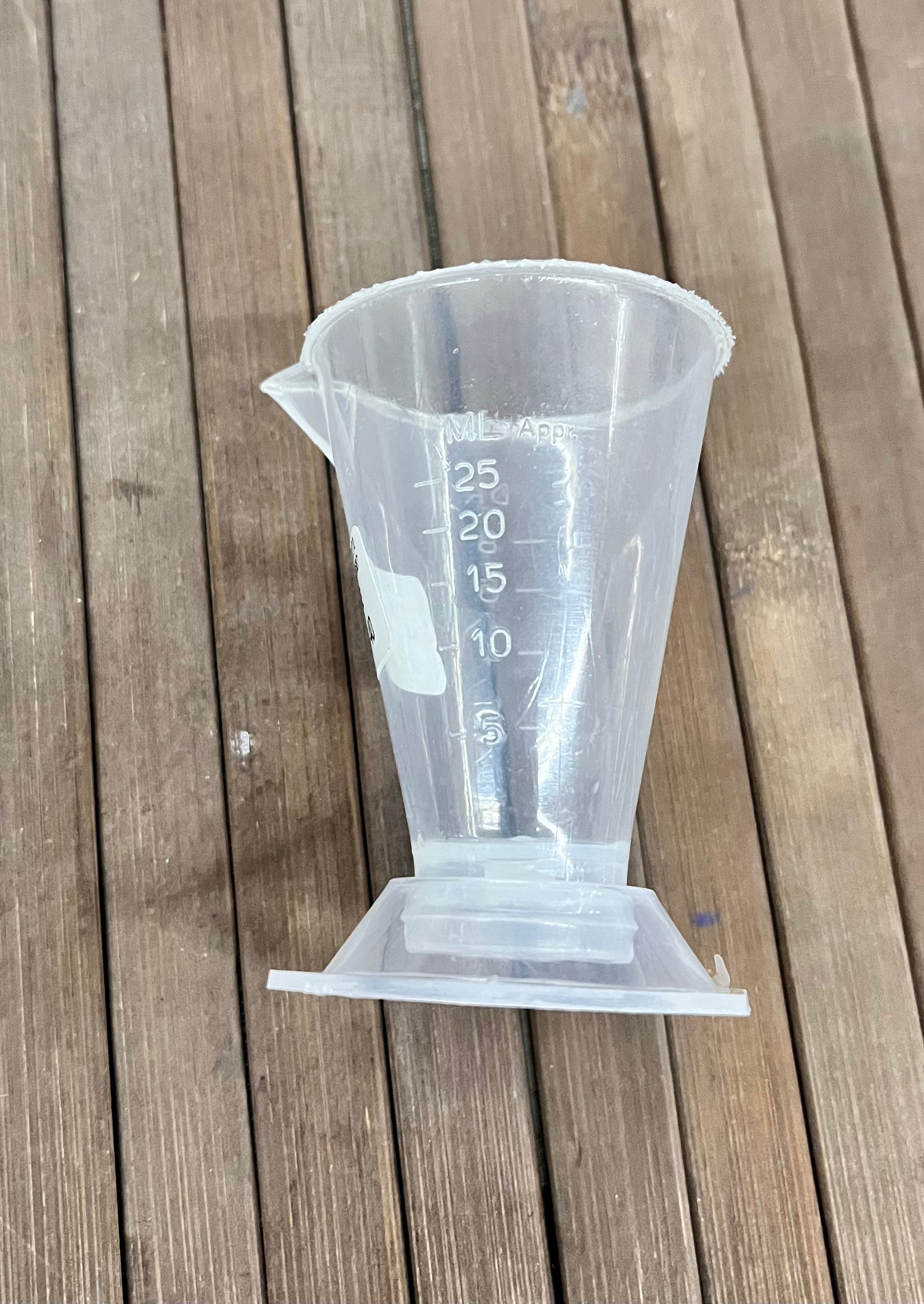Measuring cup 25ml-ogl25