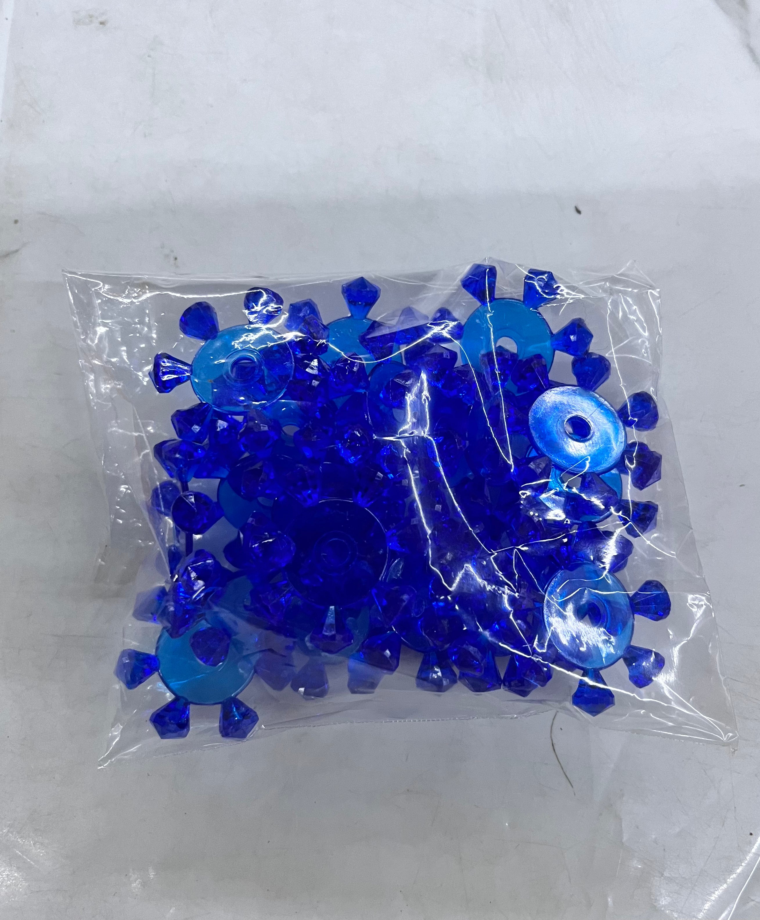 Chakri beads -assorted colours 100g pack