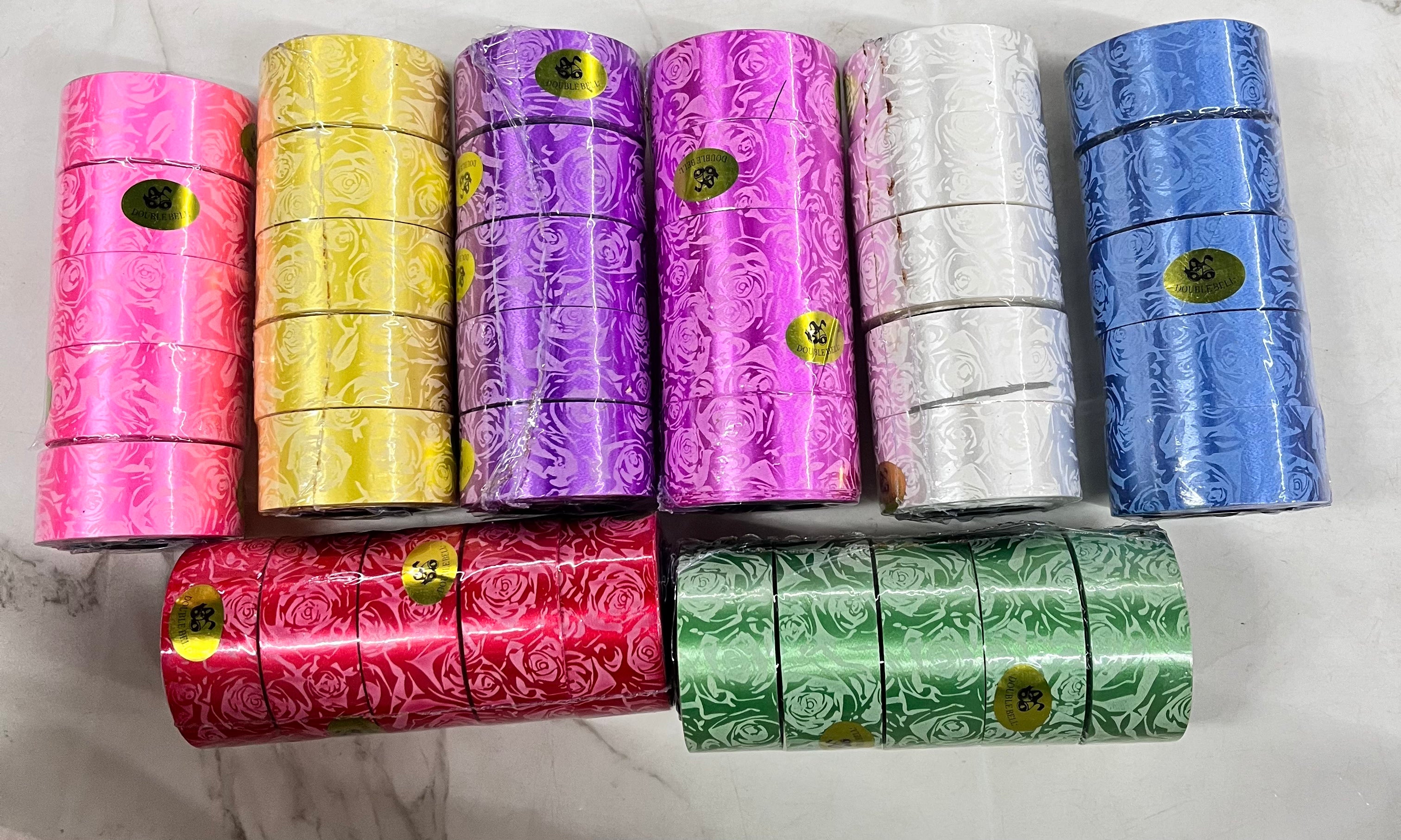 Frill ribbon design-FRBND assorted colours &design