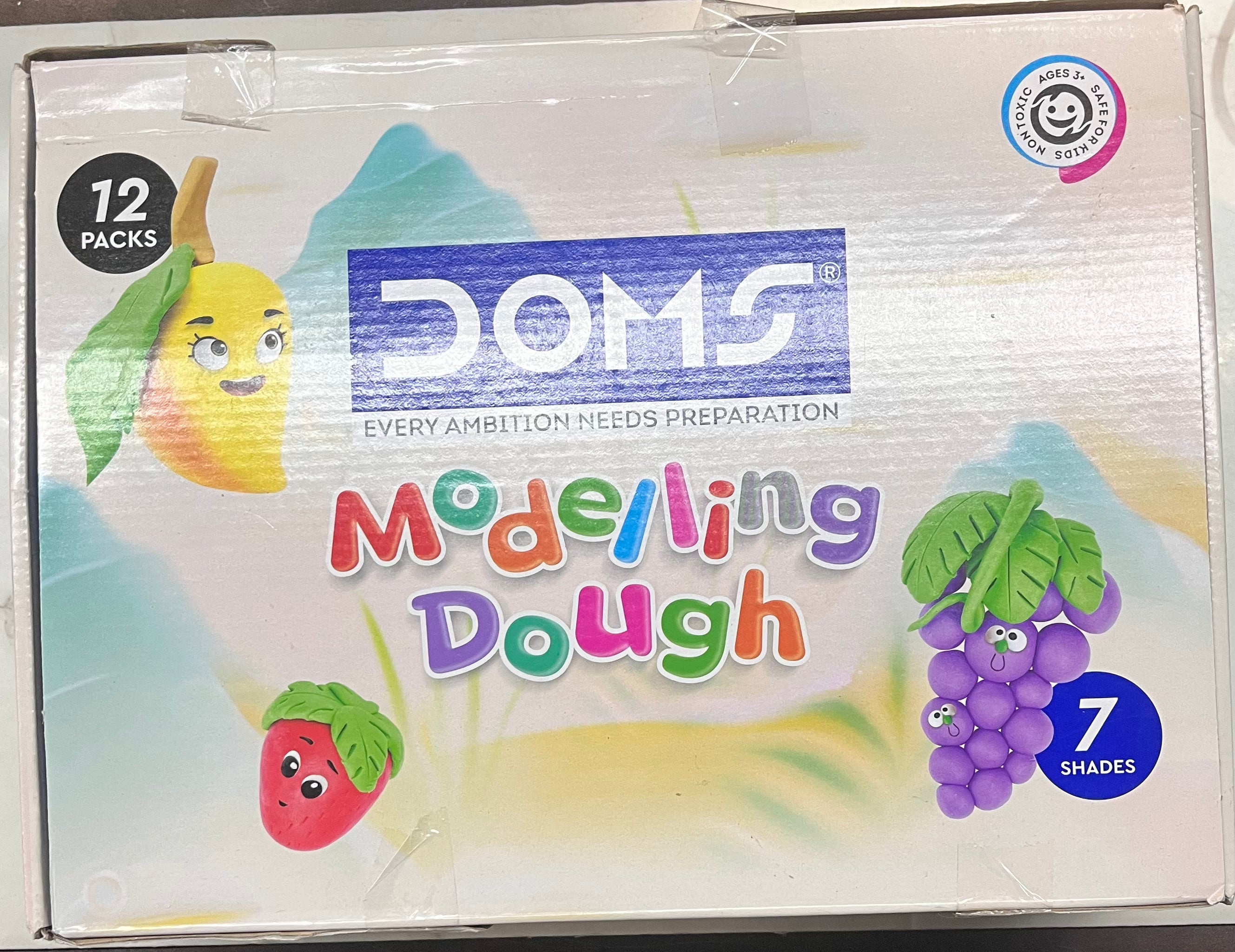 Doms modelling dough 7shades -1piece