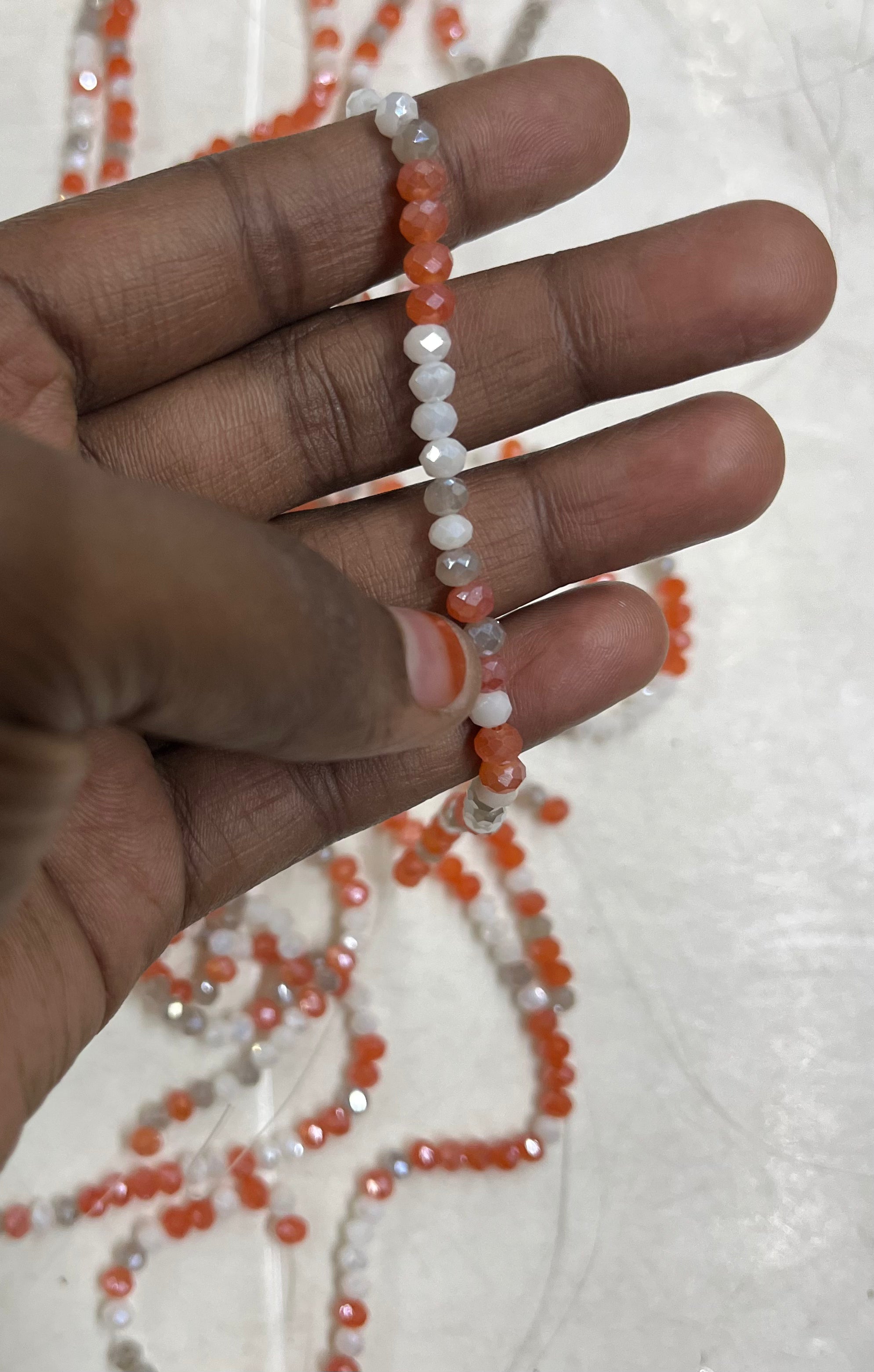 4mm Bicone crystal beads any 2 pack
