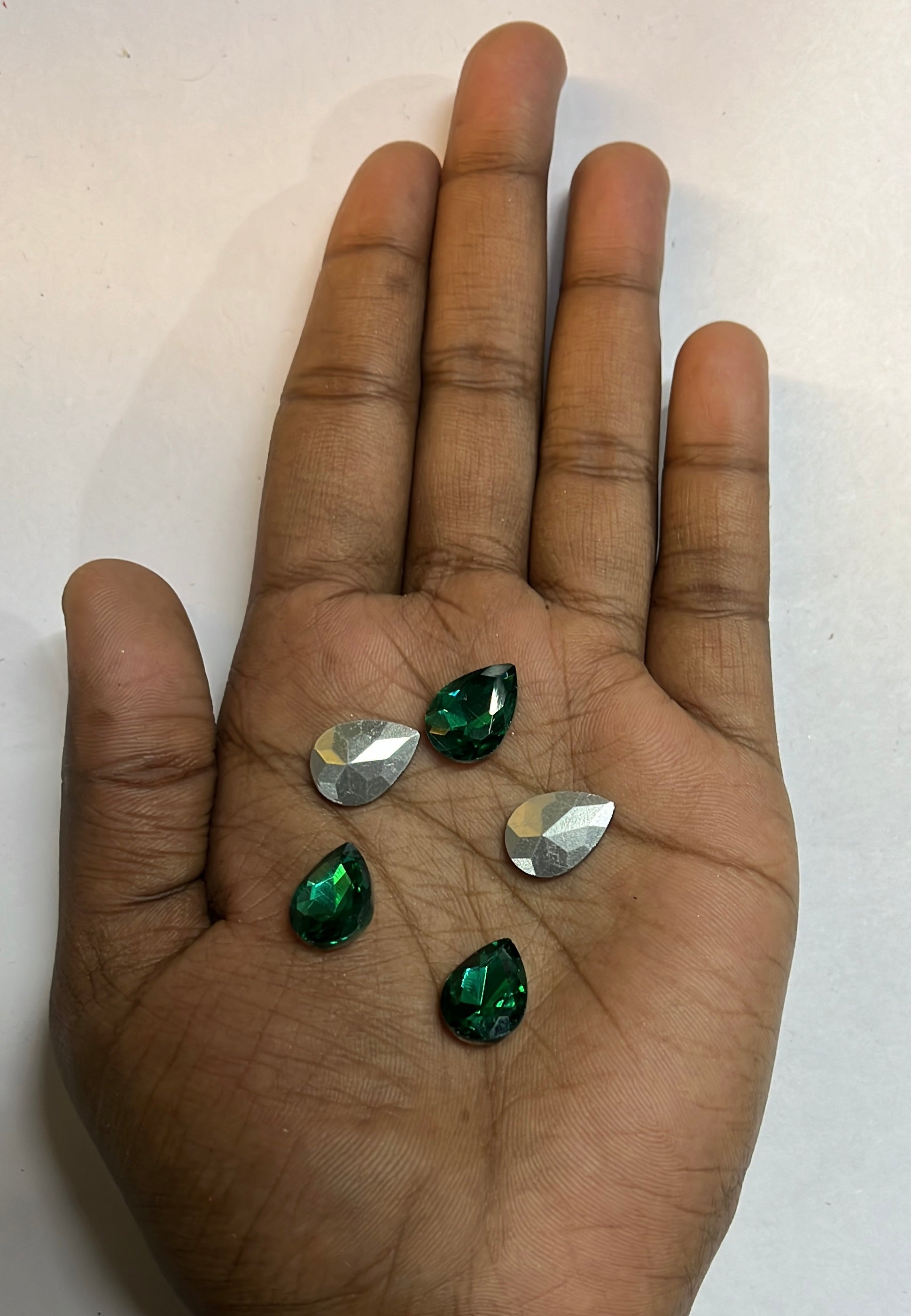 10x14 AD thilakam Tanjore Painting American diamond stones-5stones 1pack /4vibrant colours