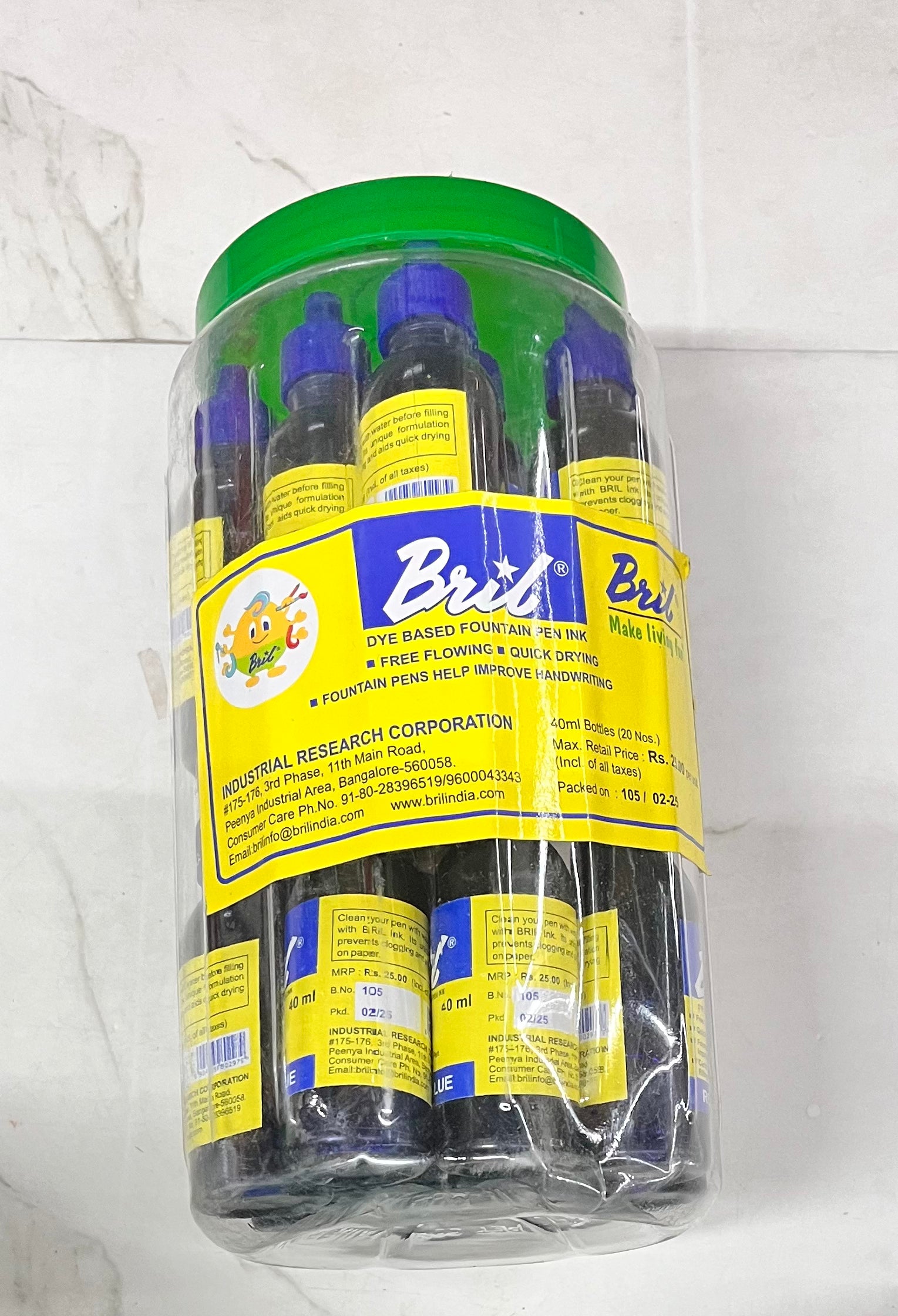 Brill Ink Royal Blue 40ml - 2 pc