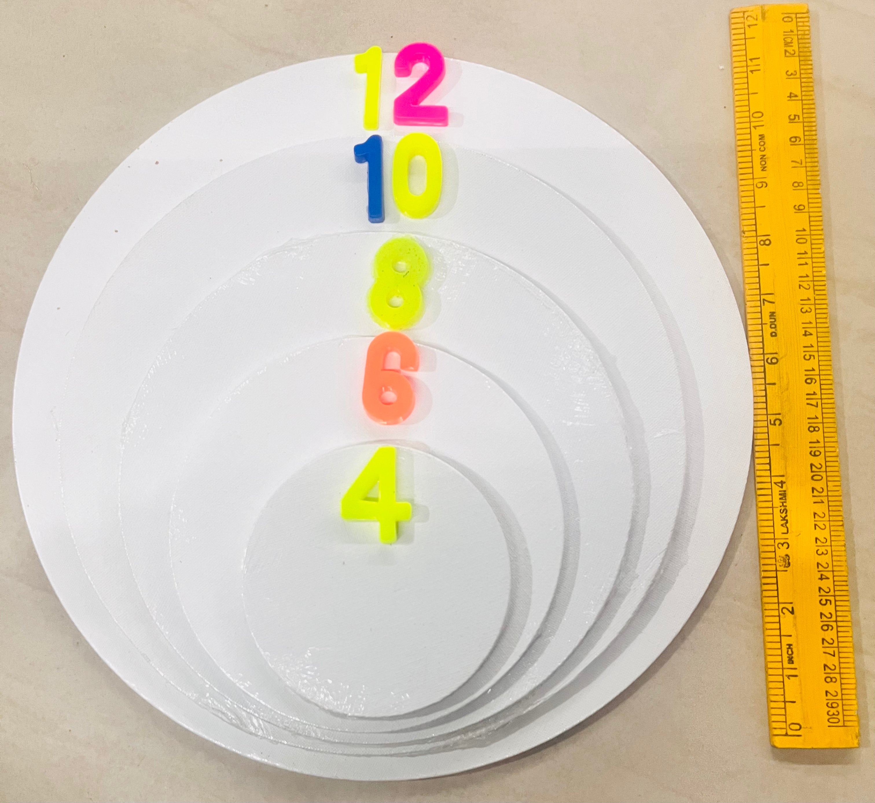 Circle canvas board