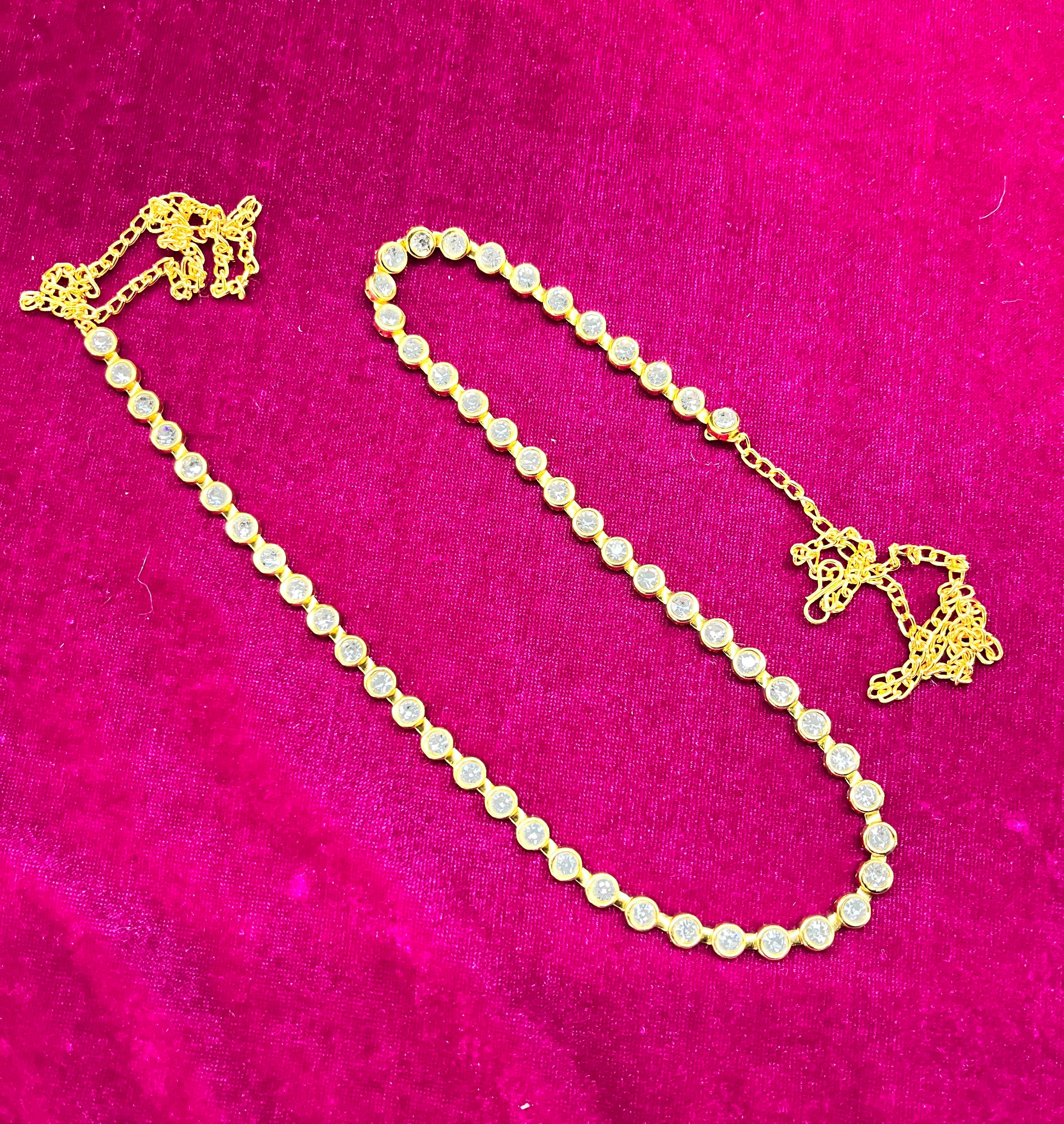 One stone ottiyanam with chain Goddoss jewelry-1piece pack-/PPOT