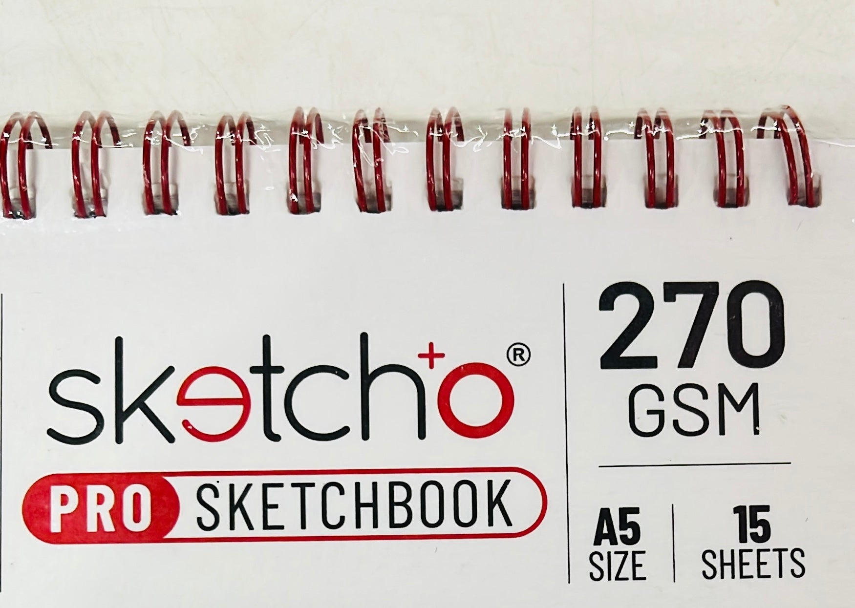Anupam Sketcho pro sketchbook 270gsm 15sheets (A4&A6)-1pack