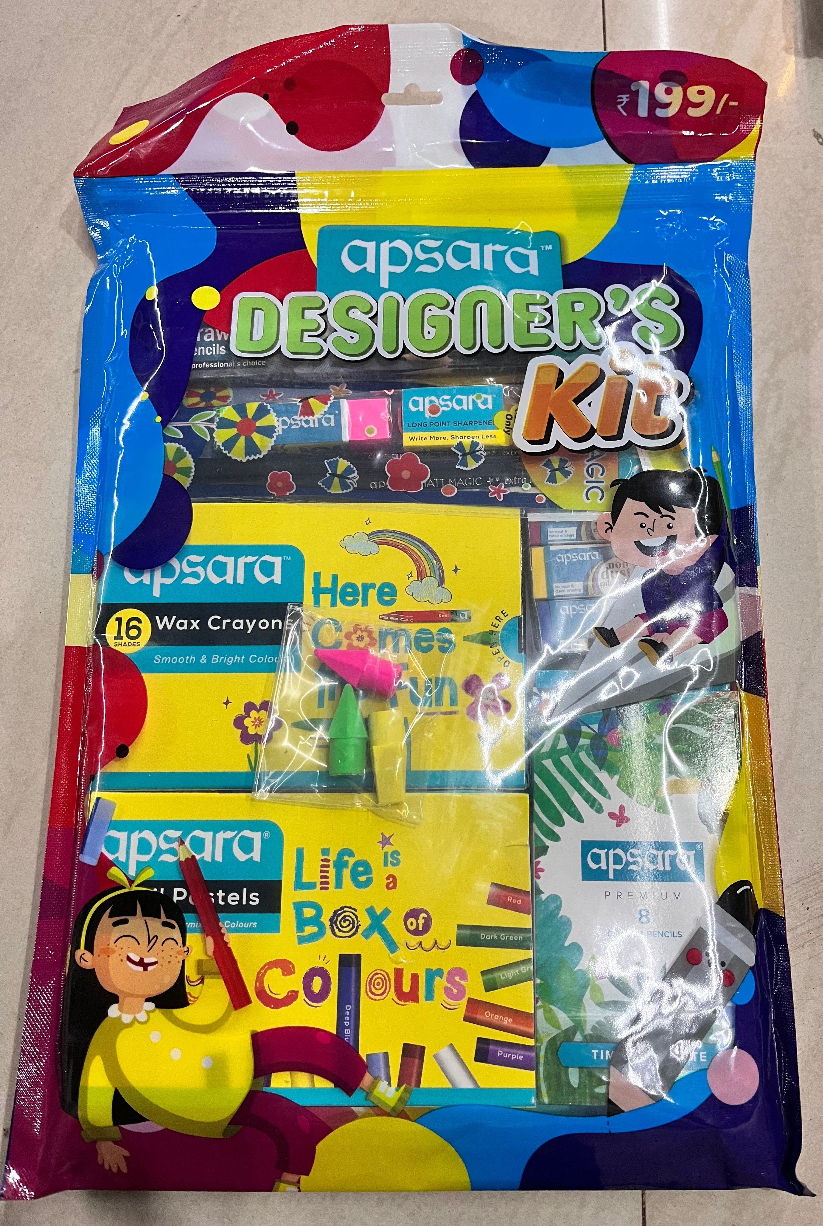 Apsara designer’s kit pack /mrp200