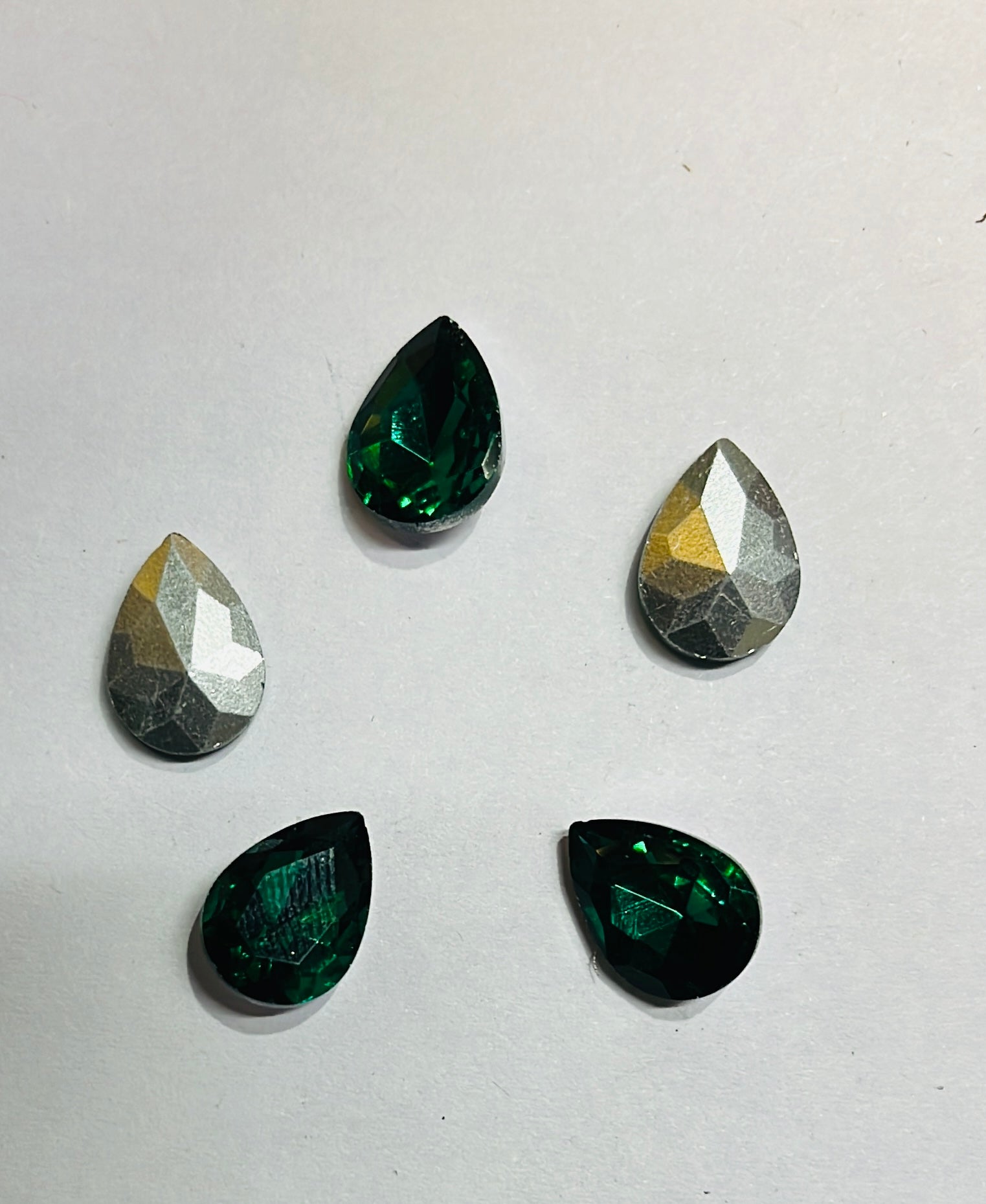 10x14 AD thilakam Tanjore Painting American diamond stones-5stones 1pack /4vibrant colours