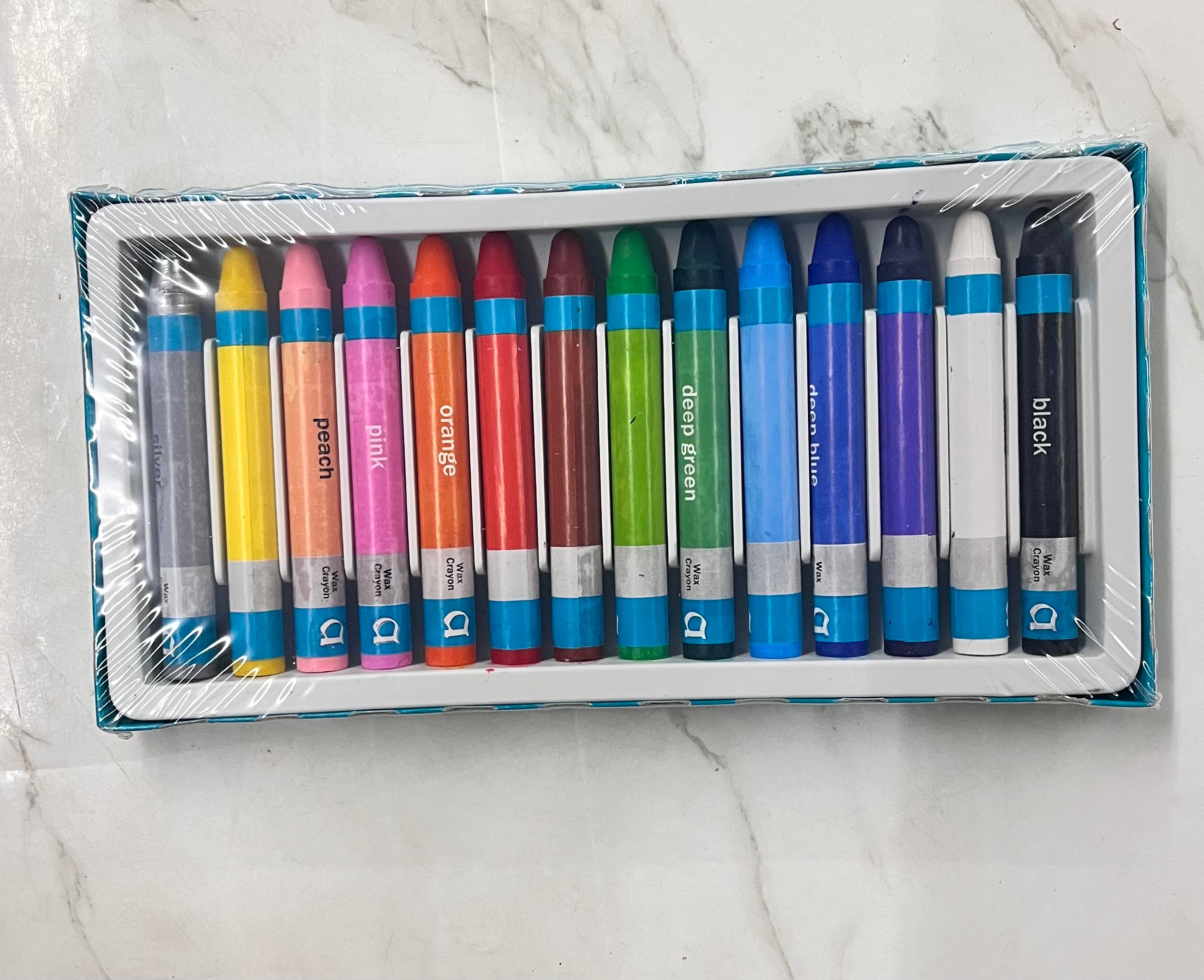 Apsara jumbo wax crayons 14assorted shades -1pack/7461