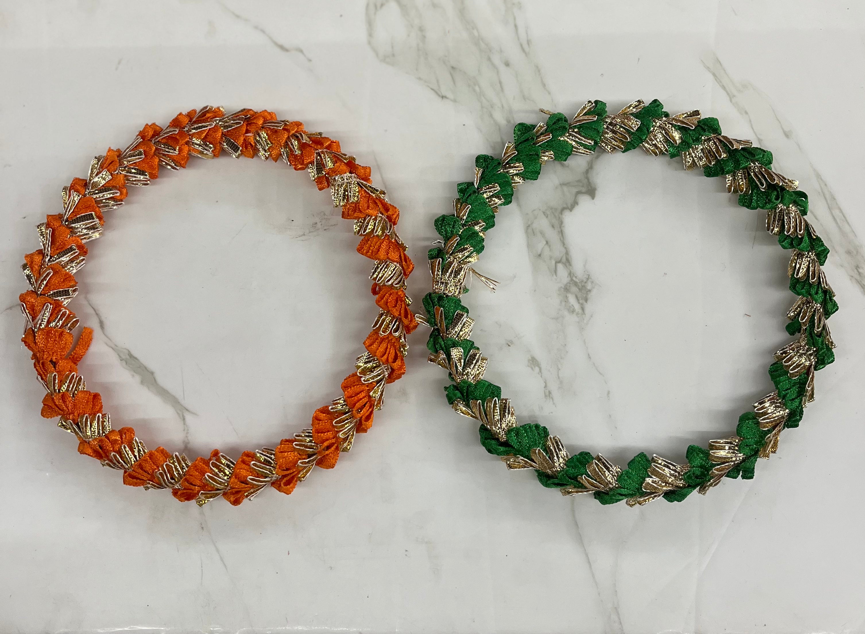 Rajasthani ring different colour  6inch ,8inch set of 5piece- 1pack