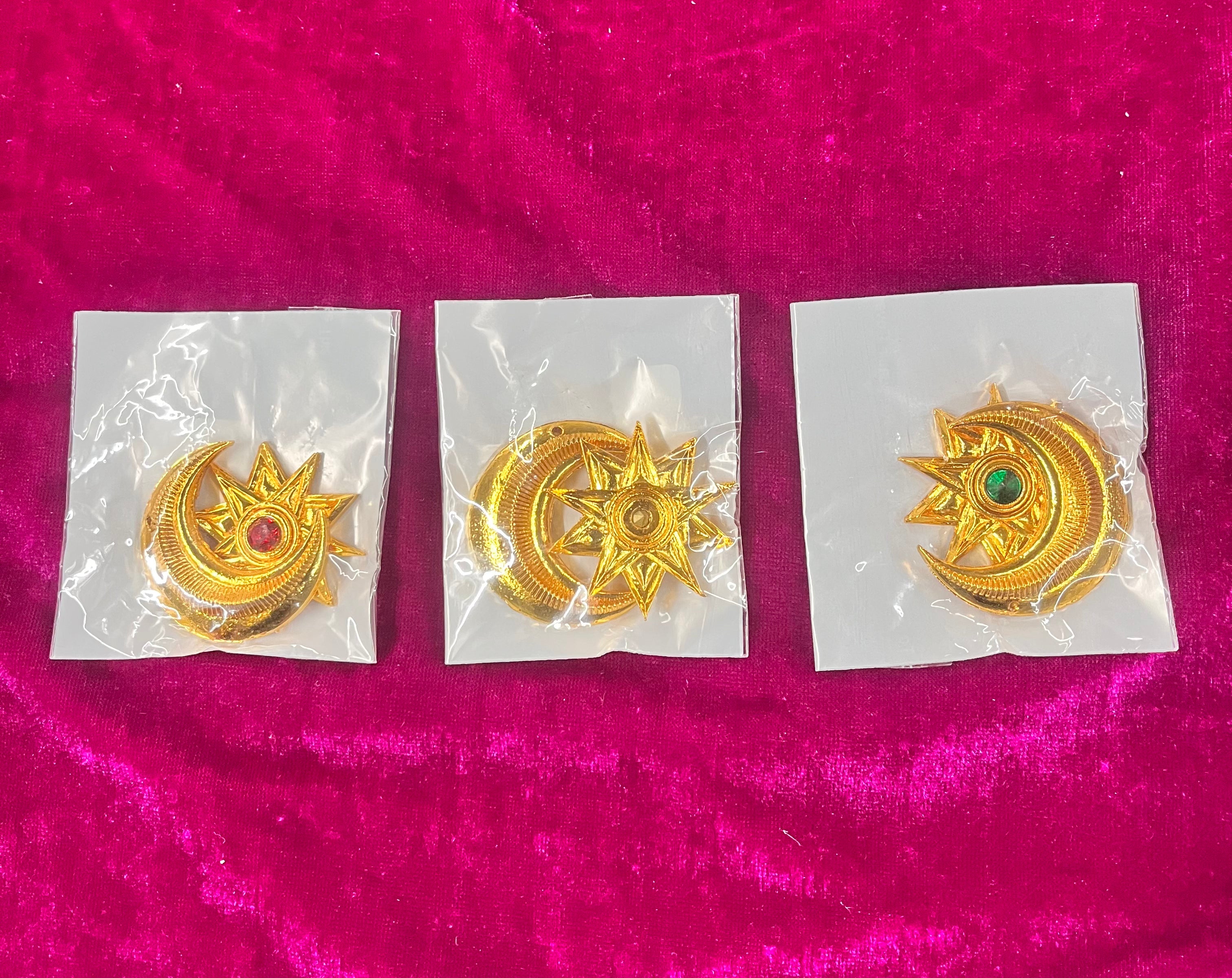 Chandra suriya pirai plain 2pc set big Goddess jewellery -1piece pack
