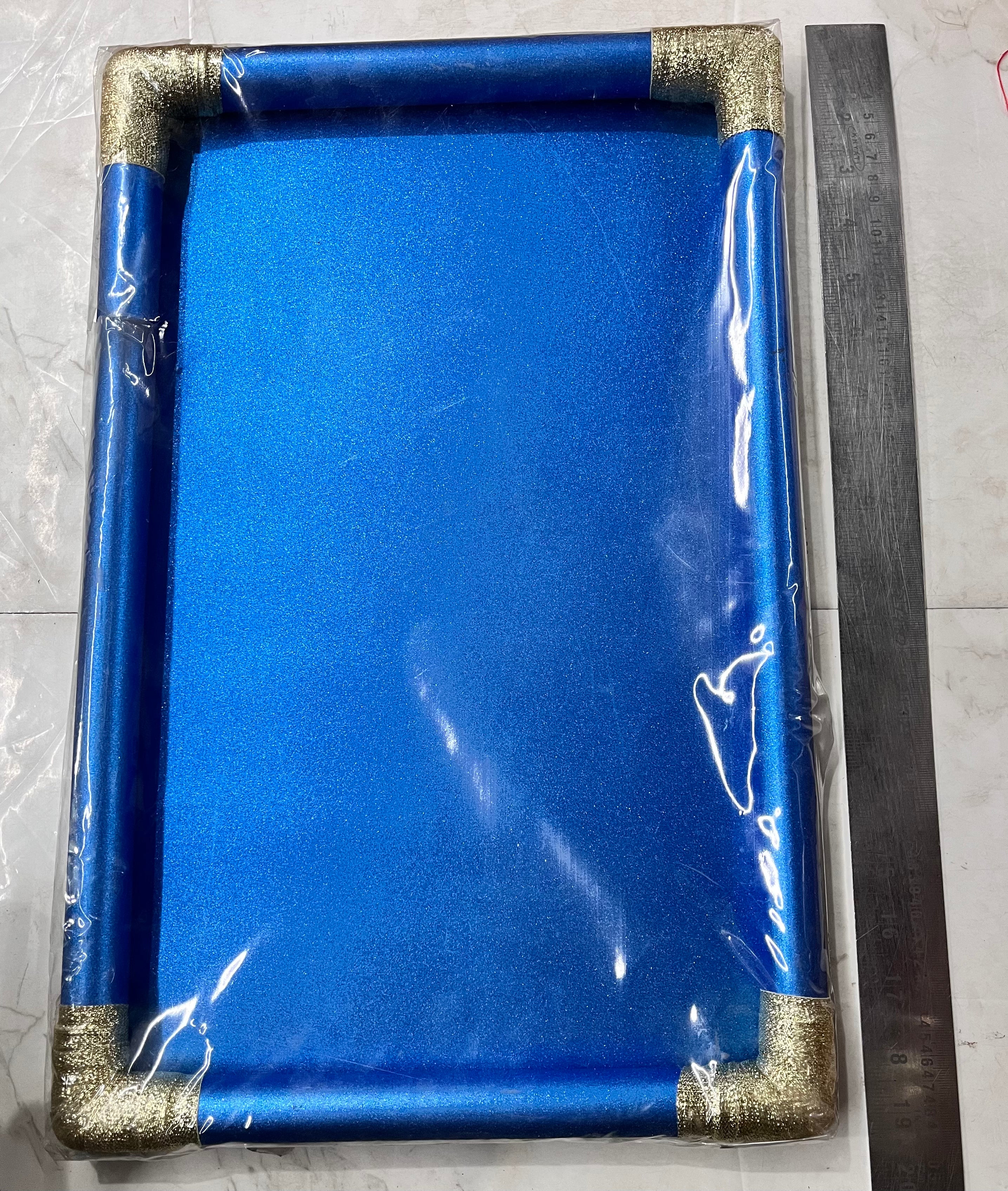 Rectangle tray 12x18inch assorted colours -1piece pack