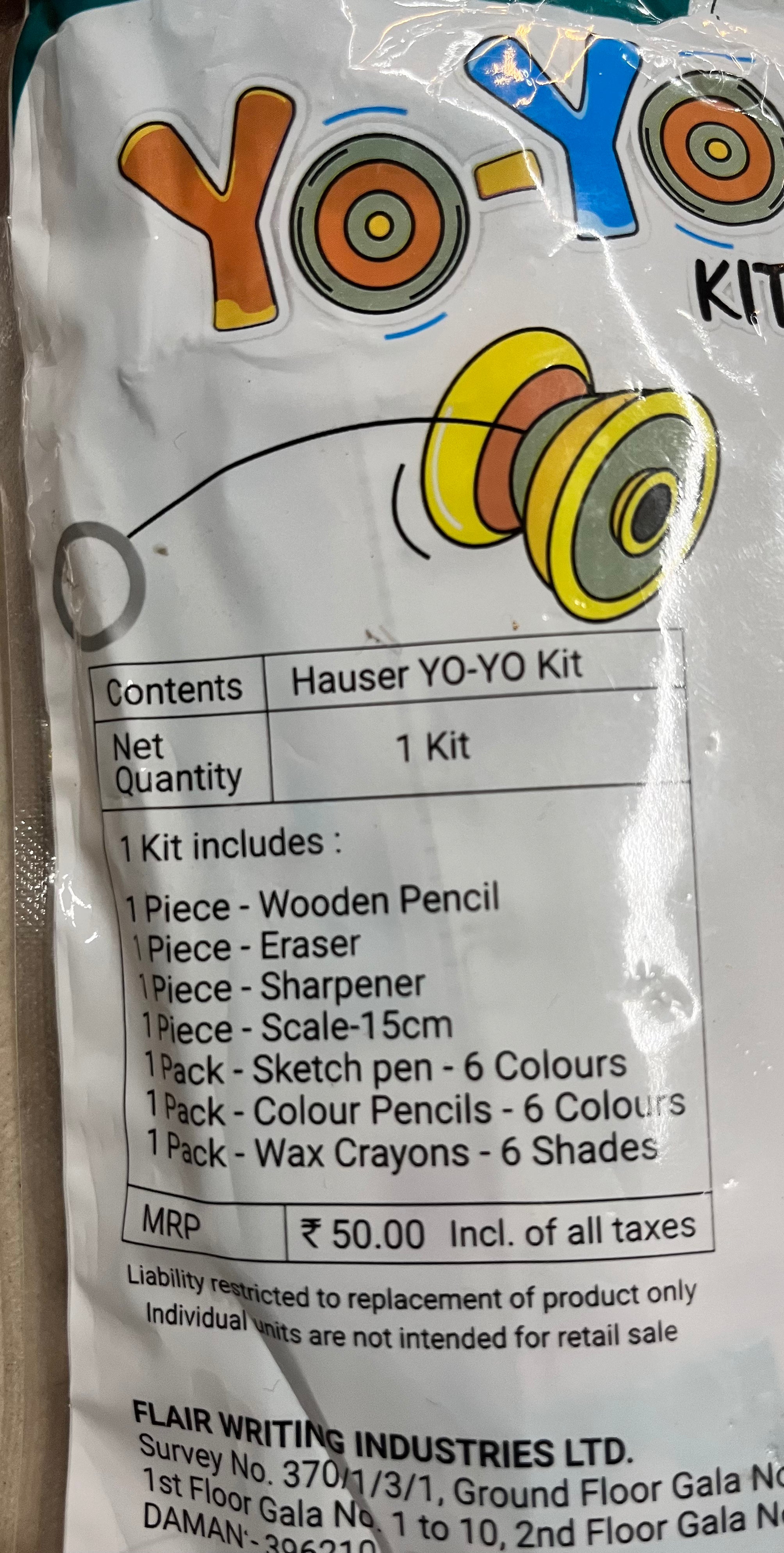 Hauser Germany yo yo mini kit