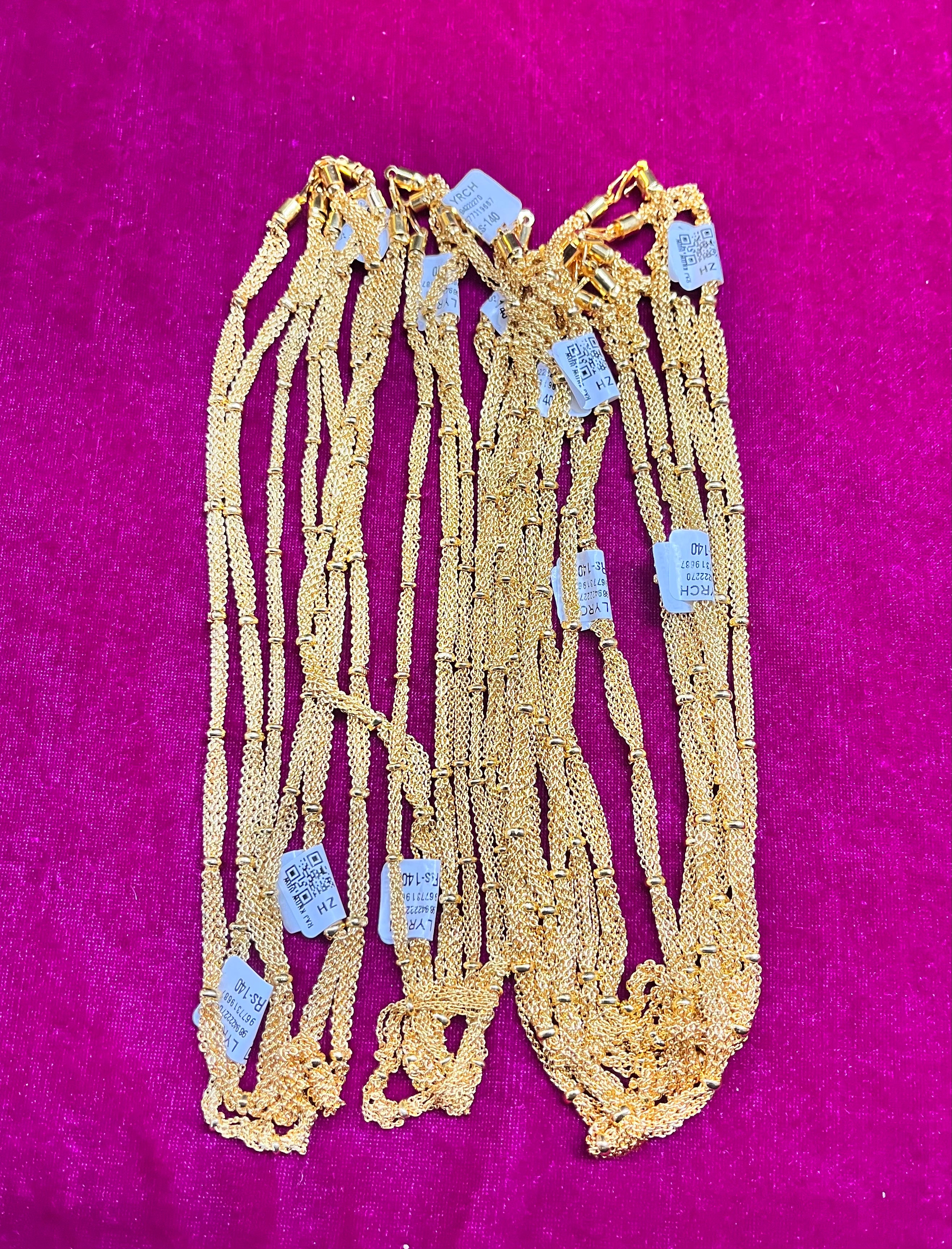 Layered chain goddess jewelry-1piece pack-/KMOON