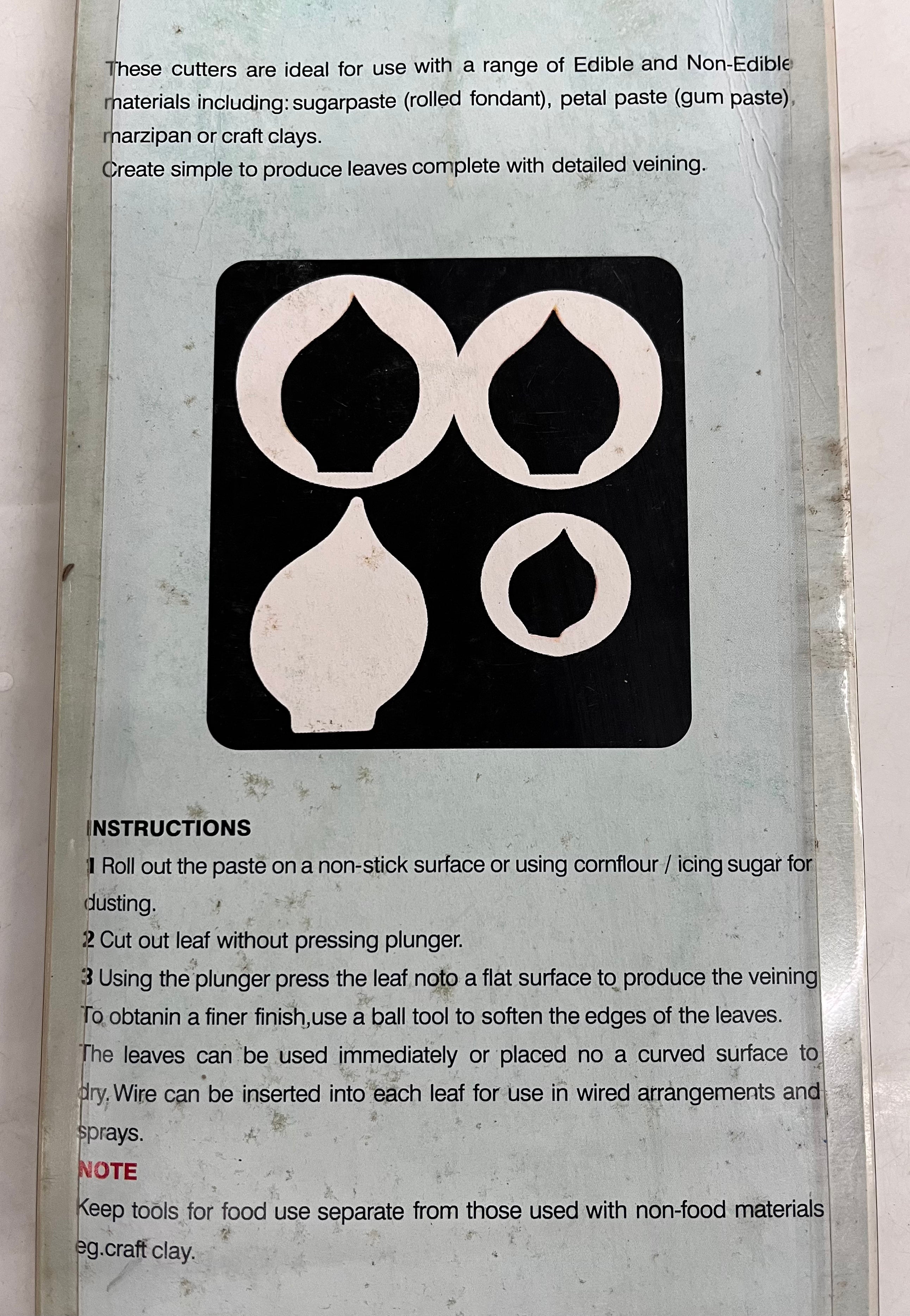 Big leaf plunger cutter set-1 set