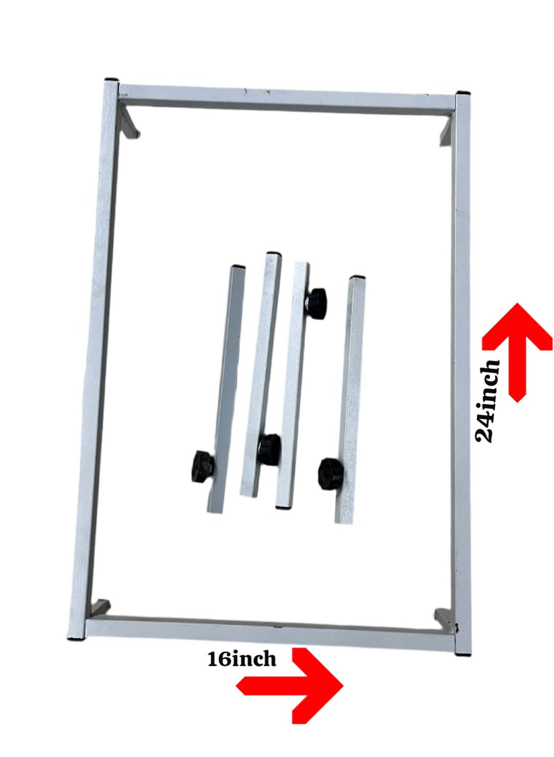 Rectangle steel aari stand 16x24inch-1pack