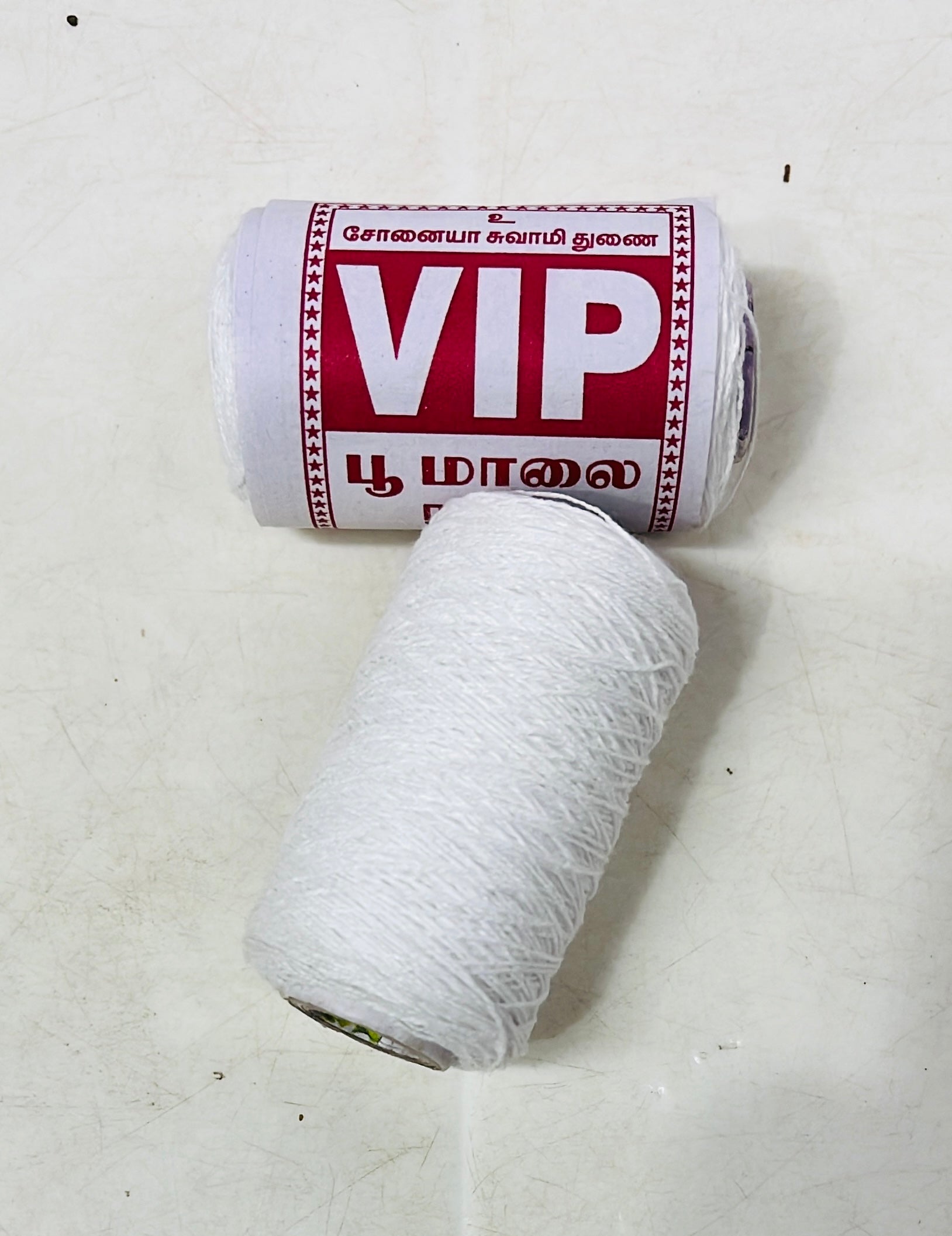 VIP garland thread (poo malai thread)12piece -1pack