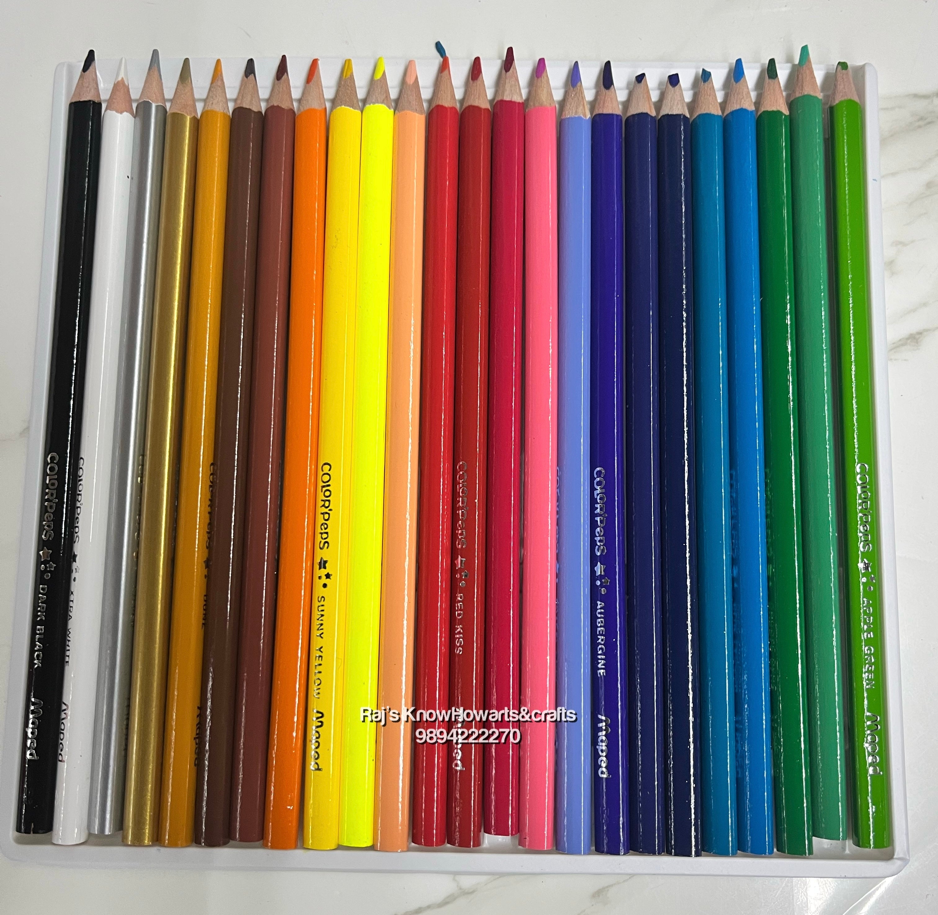 MAPED COLOR PENCIL 24 SHADES -1832246