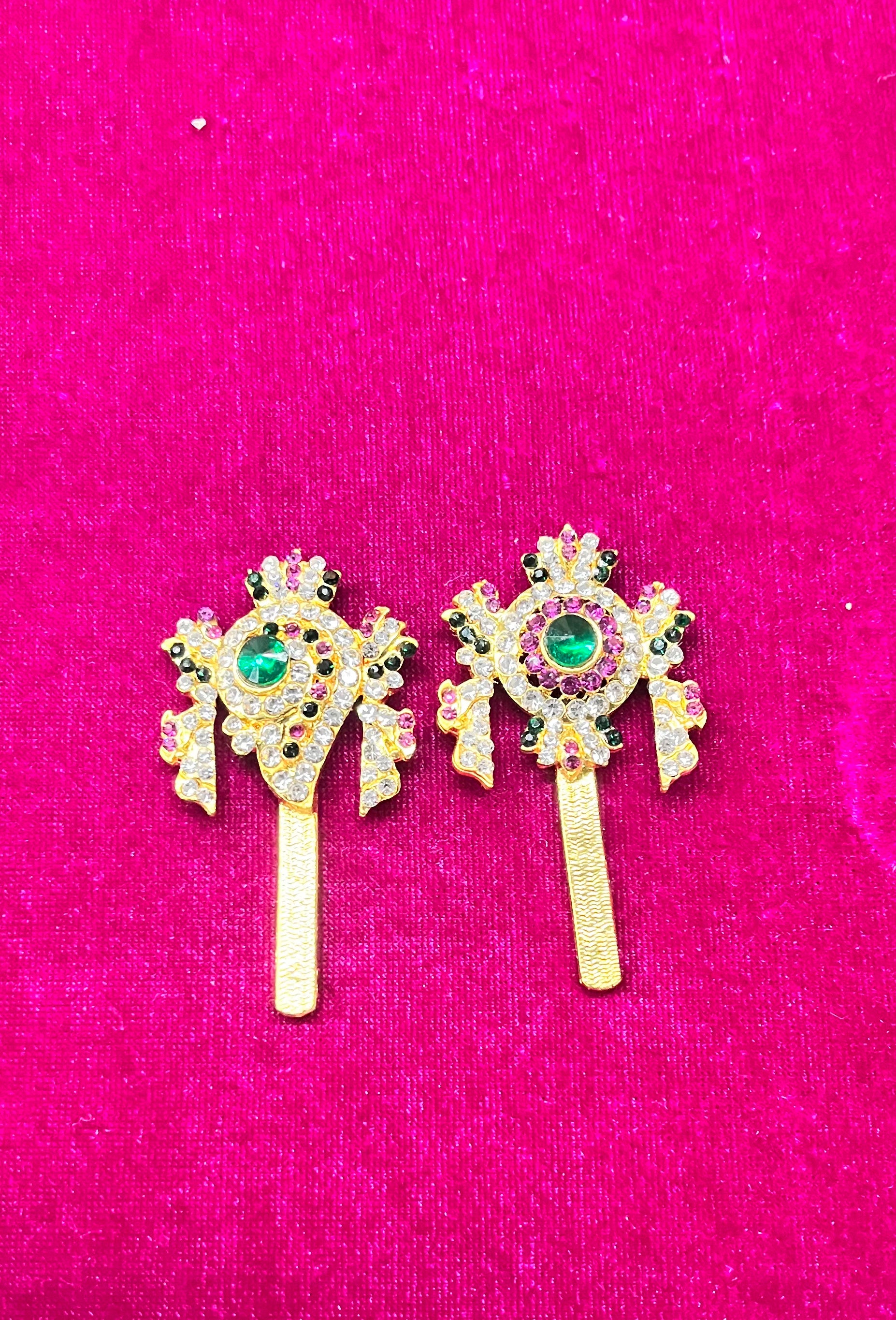 Shanku chakra stone sticks different sizes assorted colours-1piece pack