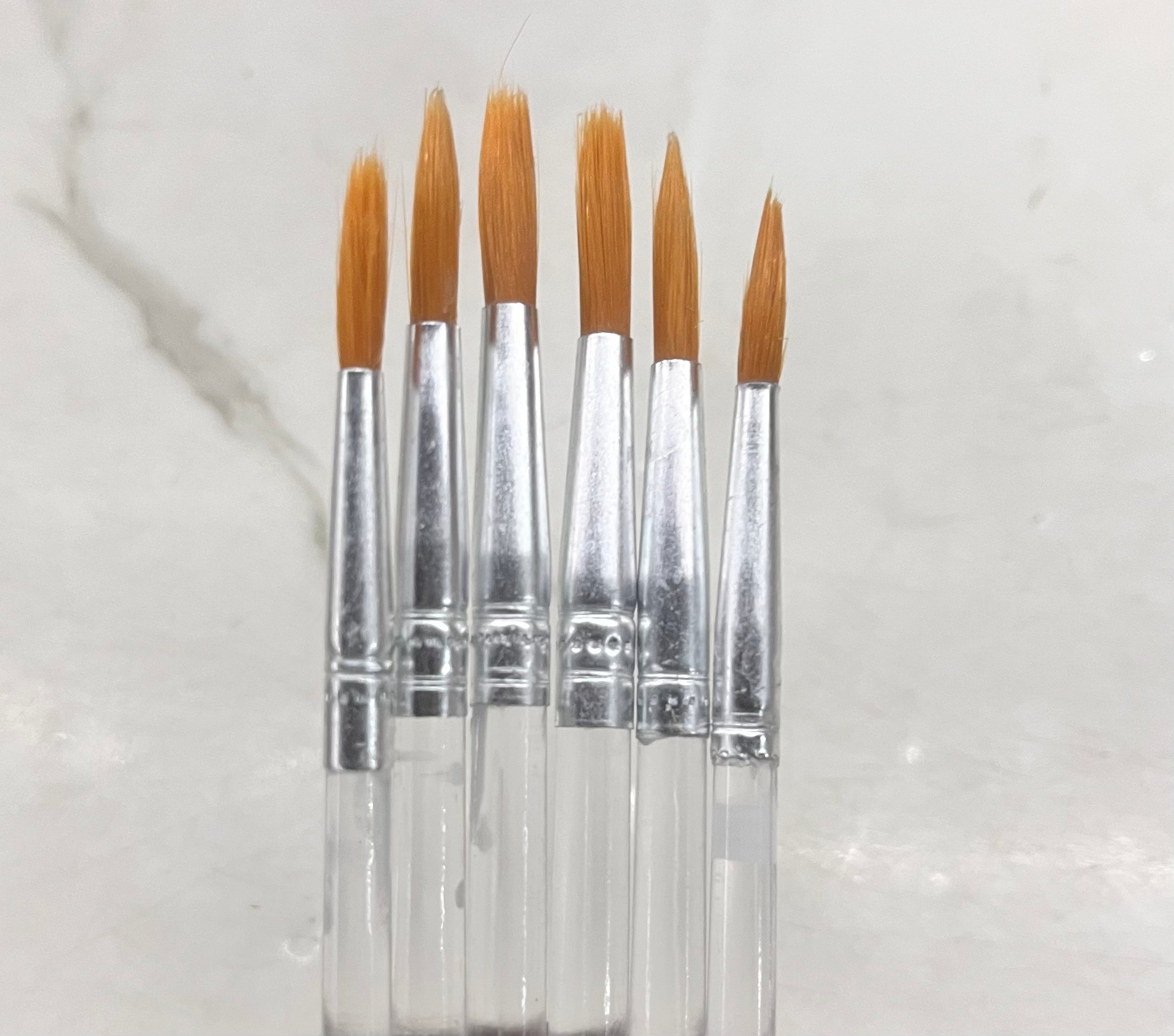 Pen wen bo kids round brush -set of 6 pack