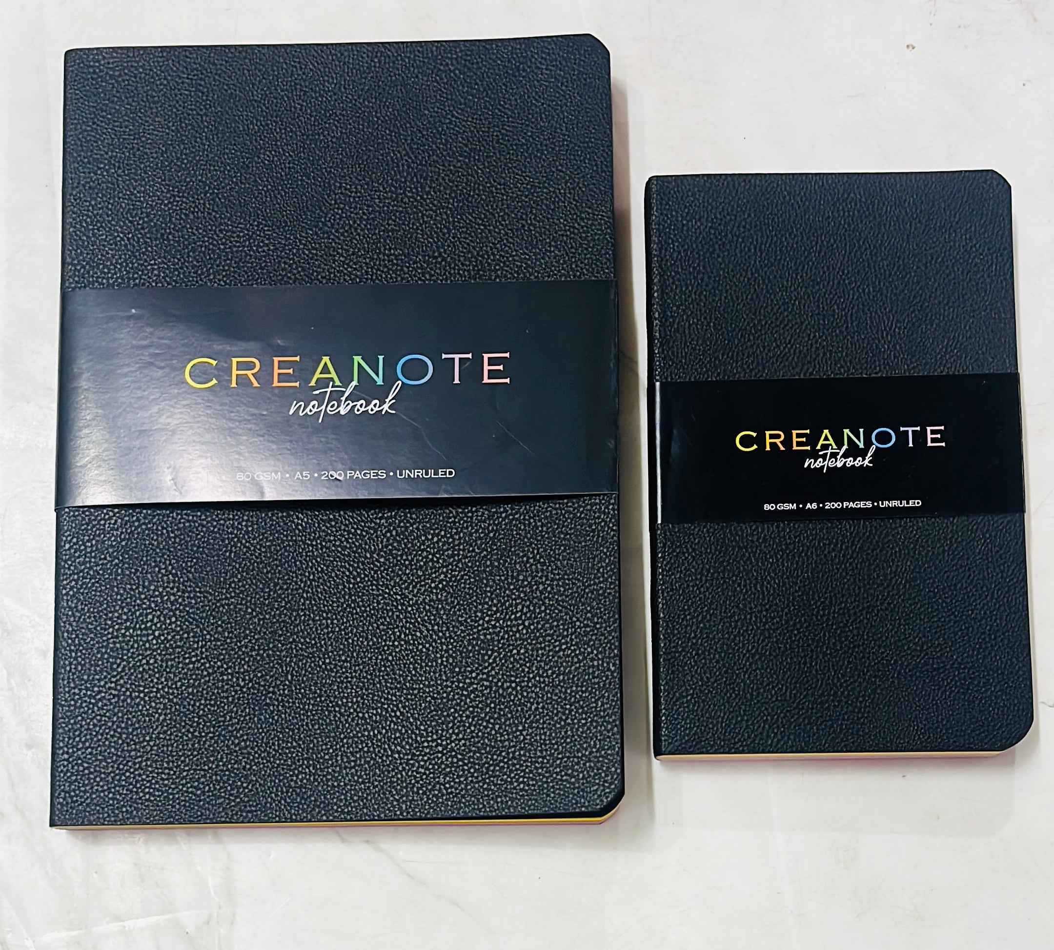 Scholar  Creanote notebook 80gsm 200pages unruled A5,A6 -1pack
