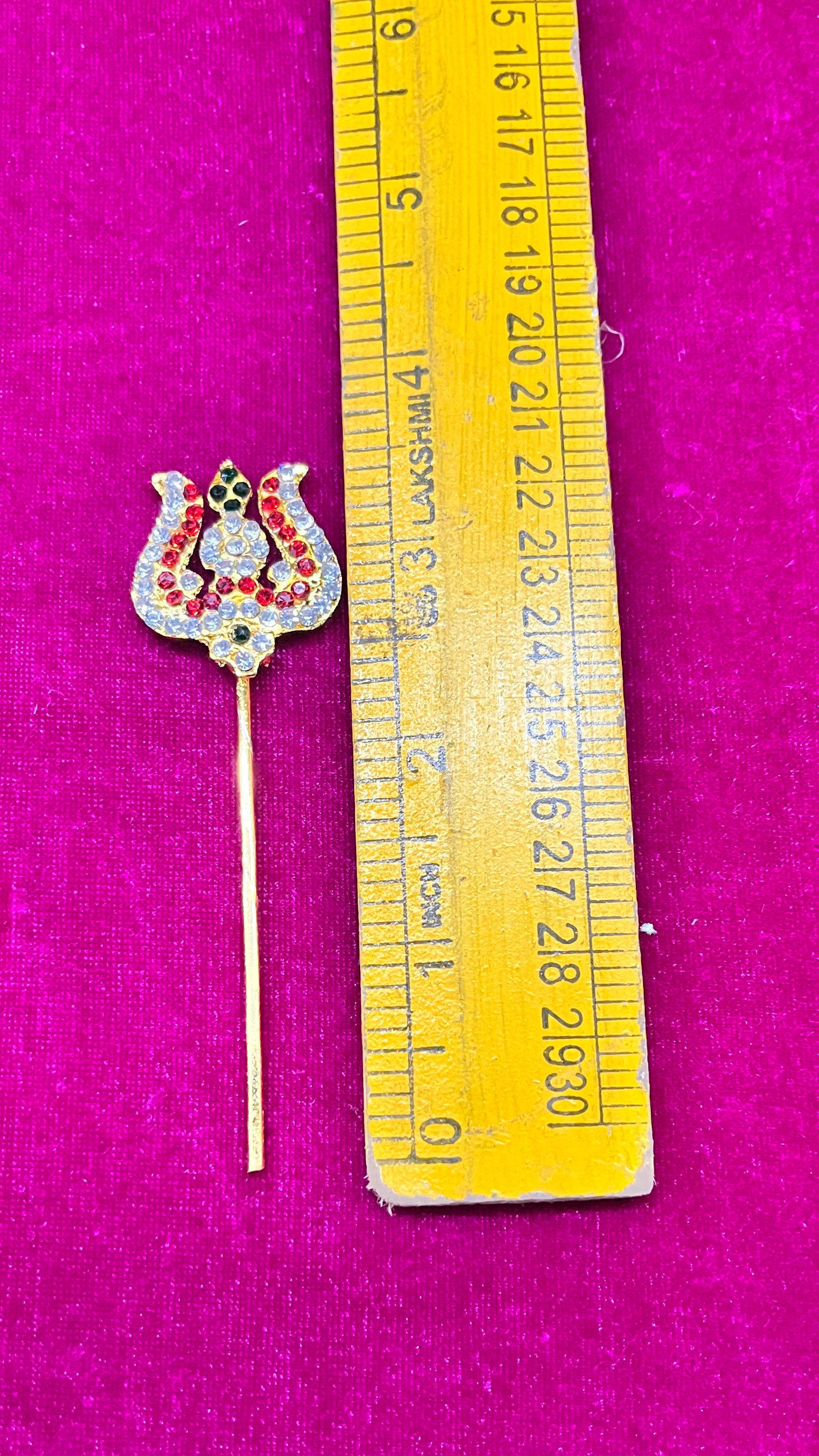 Trishul stone Goddoss jewelry different size-1piece pack