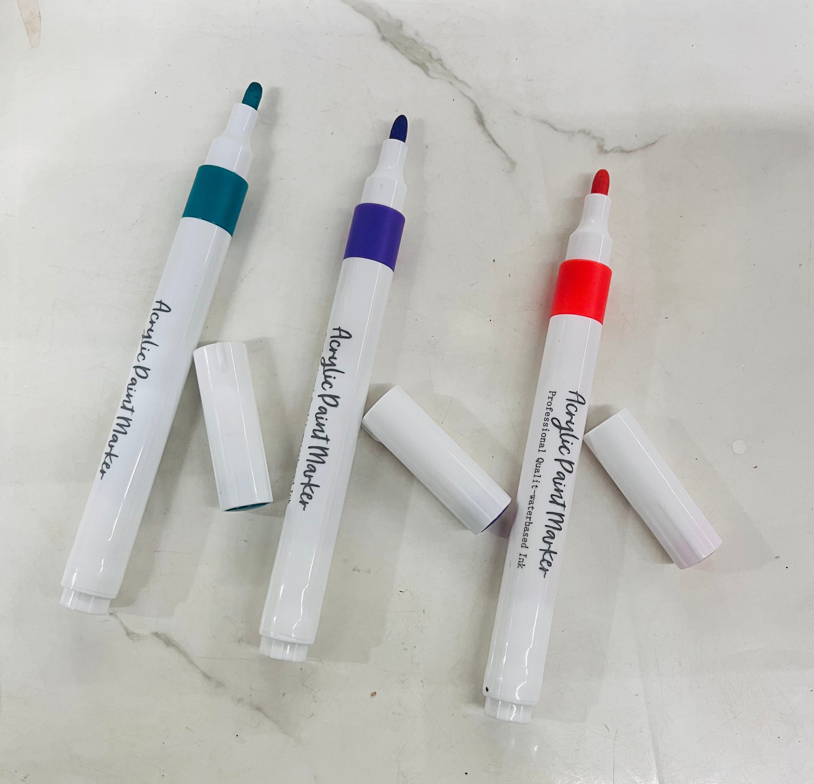 Acrylic paint marker water based vibrant colours 36-120 shades/ 1pack