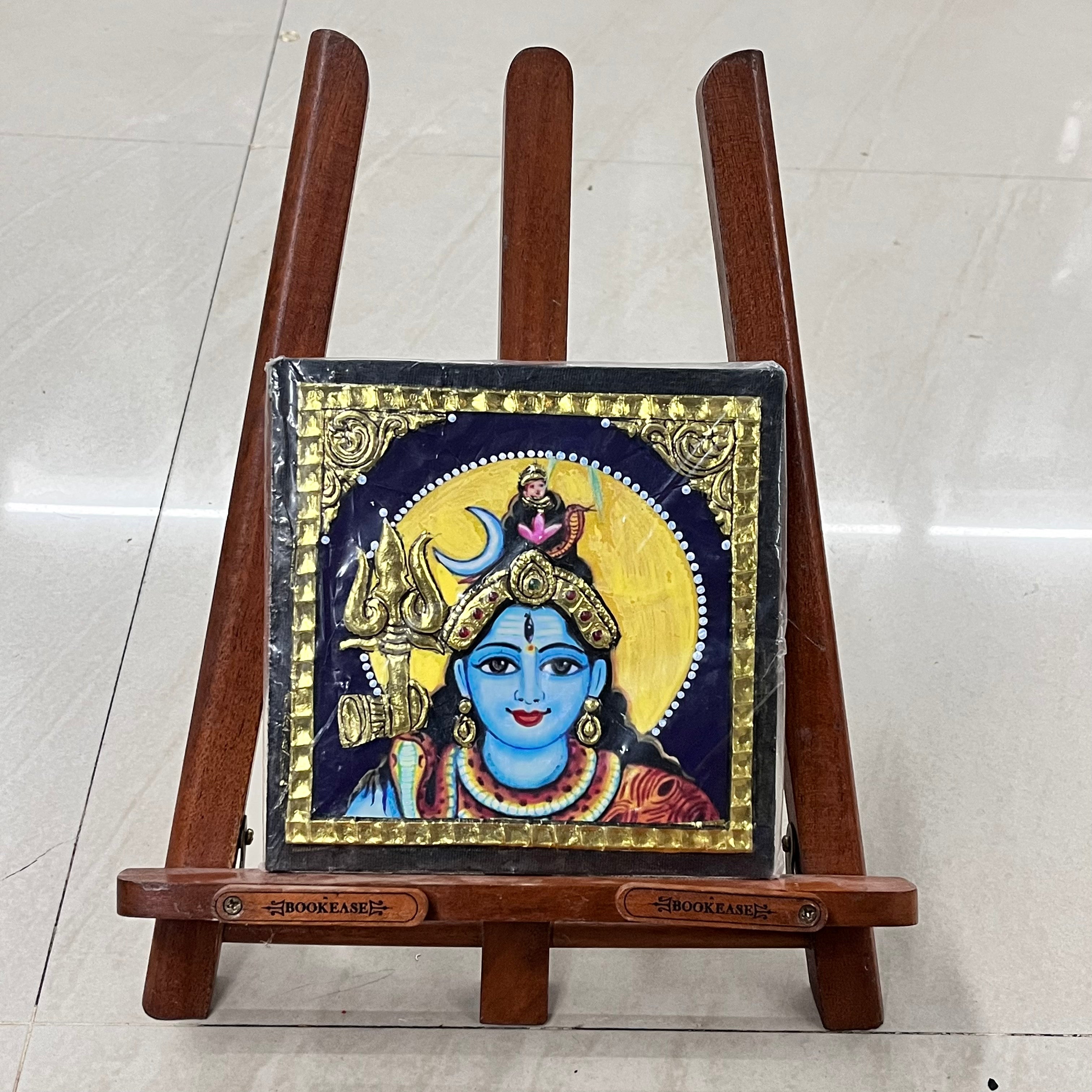 Sivan face Tanjore painting 6x6 15days delivery form payment date-1pack