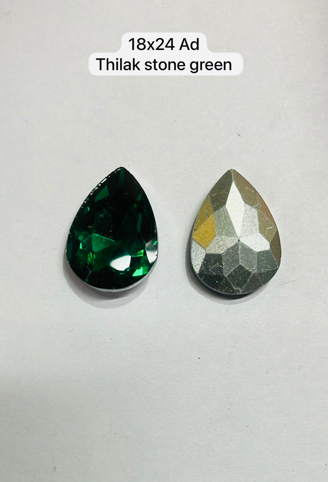 18x24 AD Thilakam Tanjore painting American diamond stones-2stone 1pack /5vibrant colours