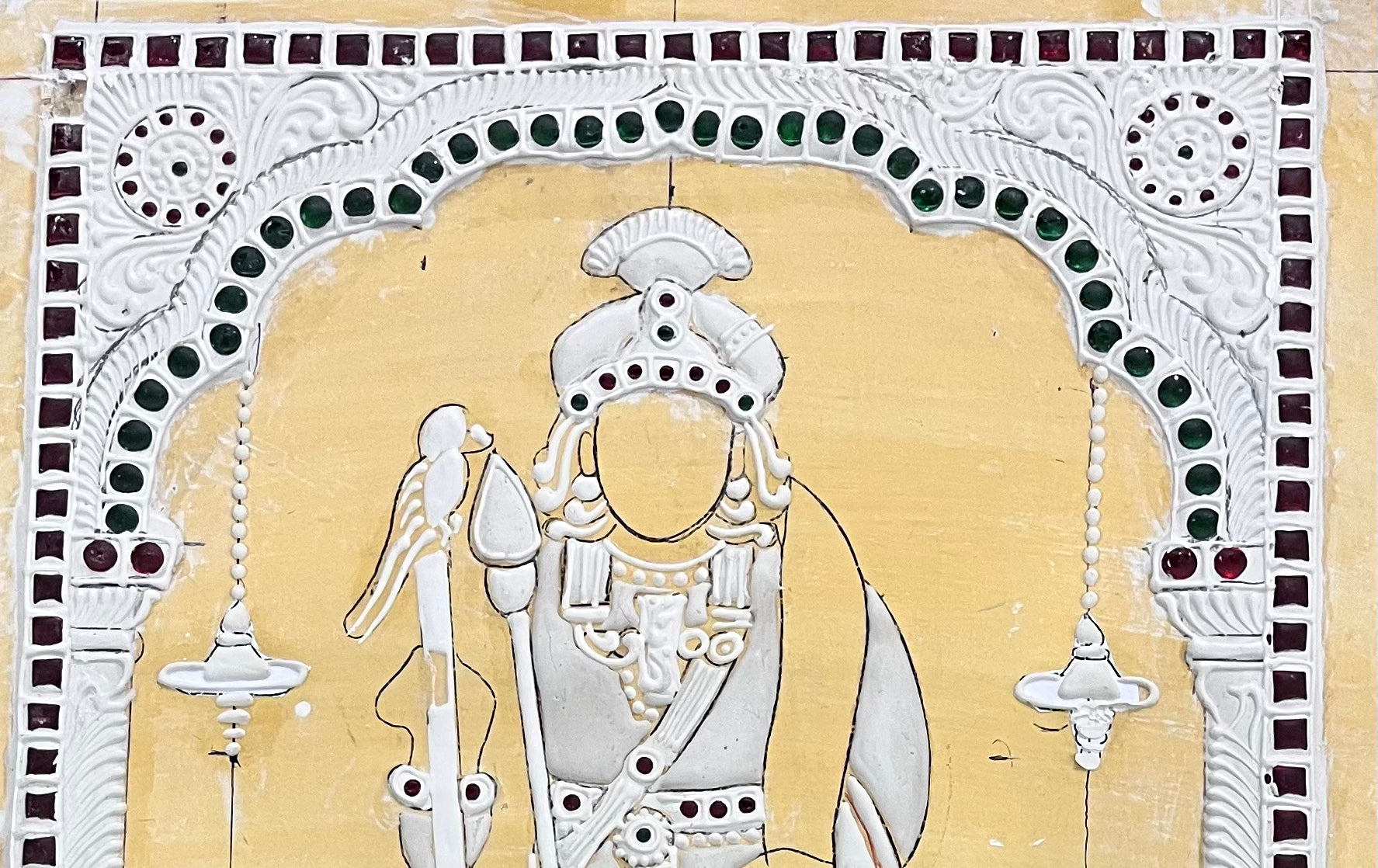 Raja Murugan Tanjore Muck Board 12x15 -1Board(15 days delivery time)