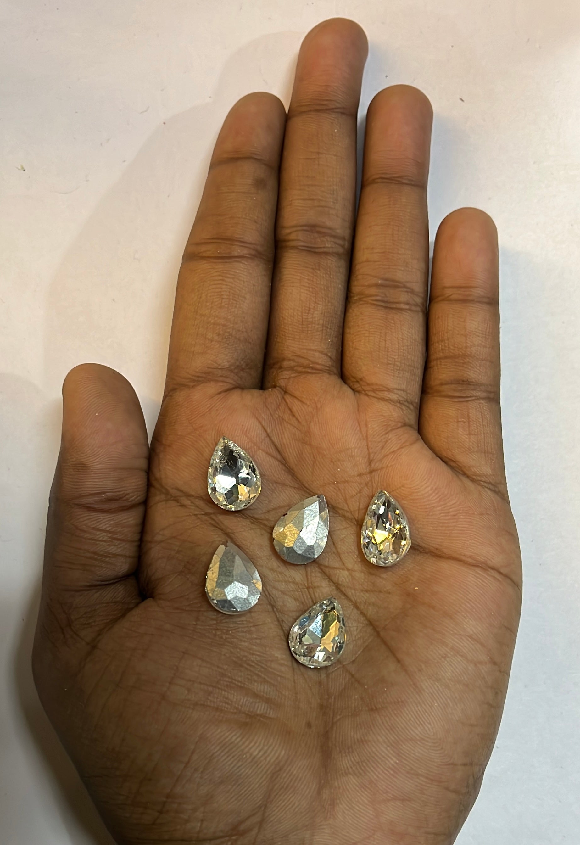10x14 AD thilakam Tanjore Painting American diamond stones-5stones 1pack /4vibrant colours