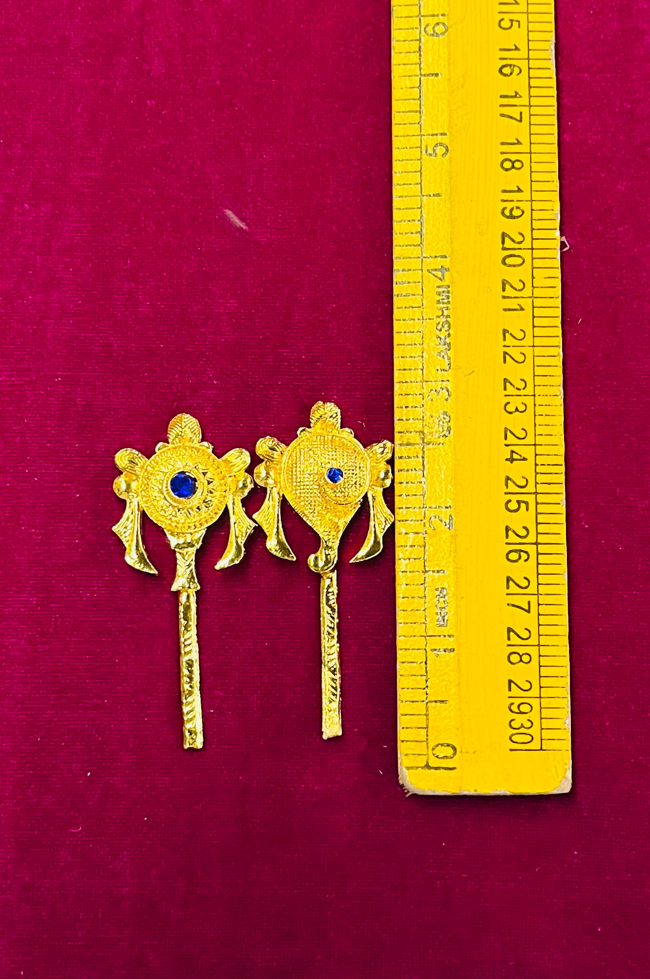 Shanku chakra gold sticks -different size -1piece pack