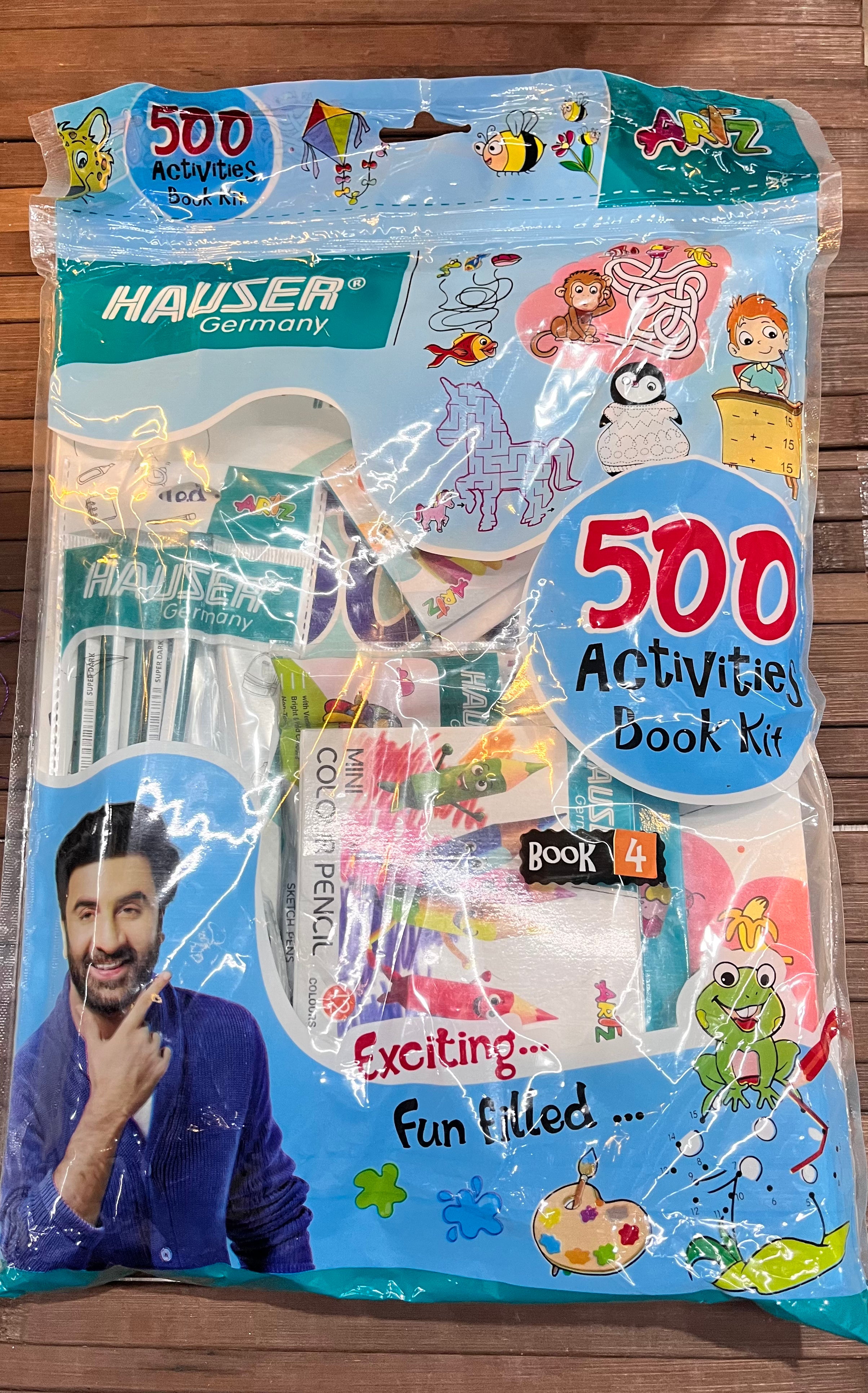 Hauser Germany 500 activities book kit