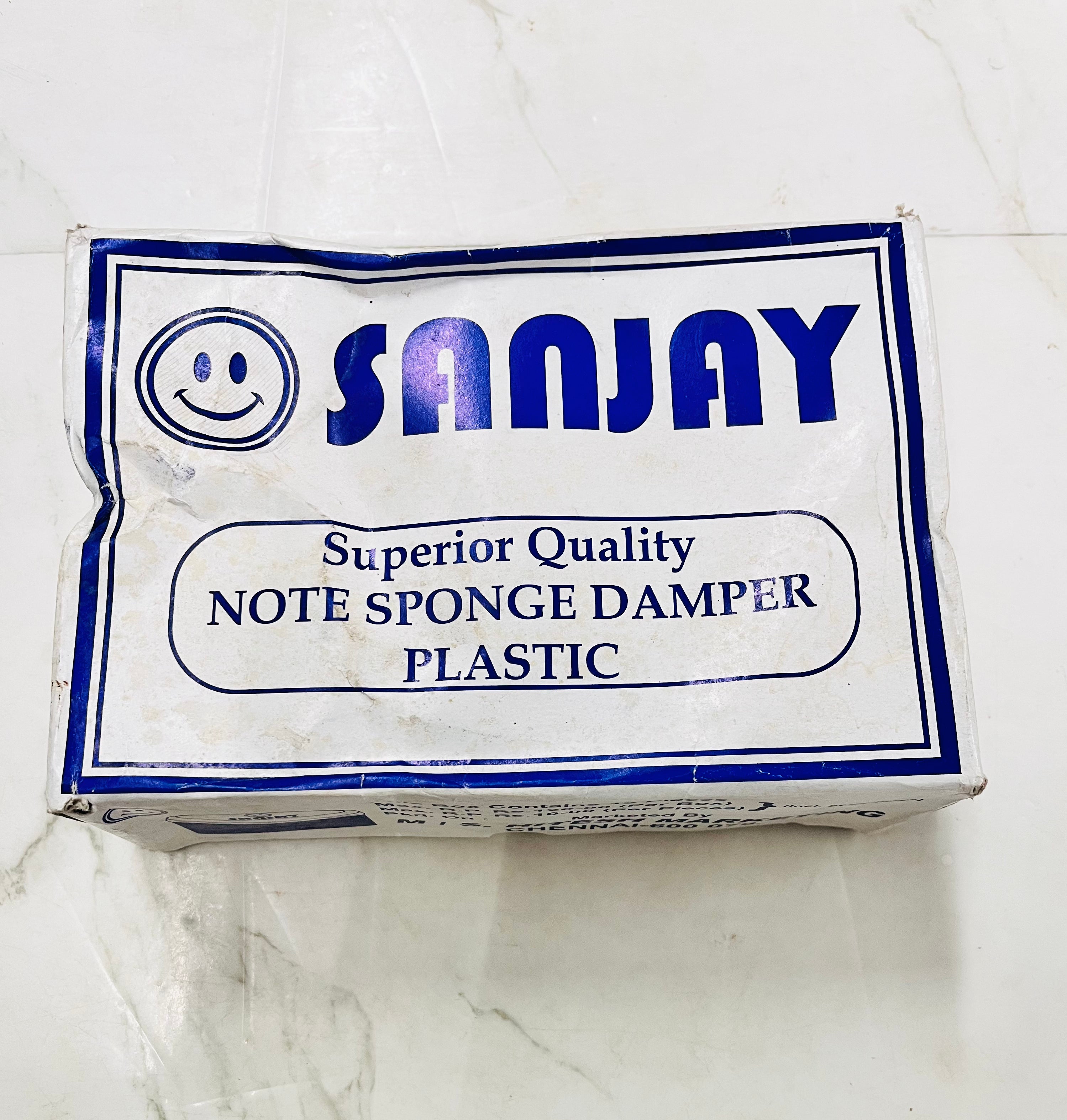 Superior quality note sponge damper plastic 4piece