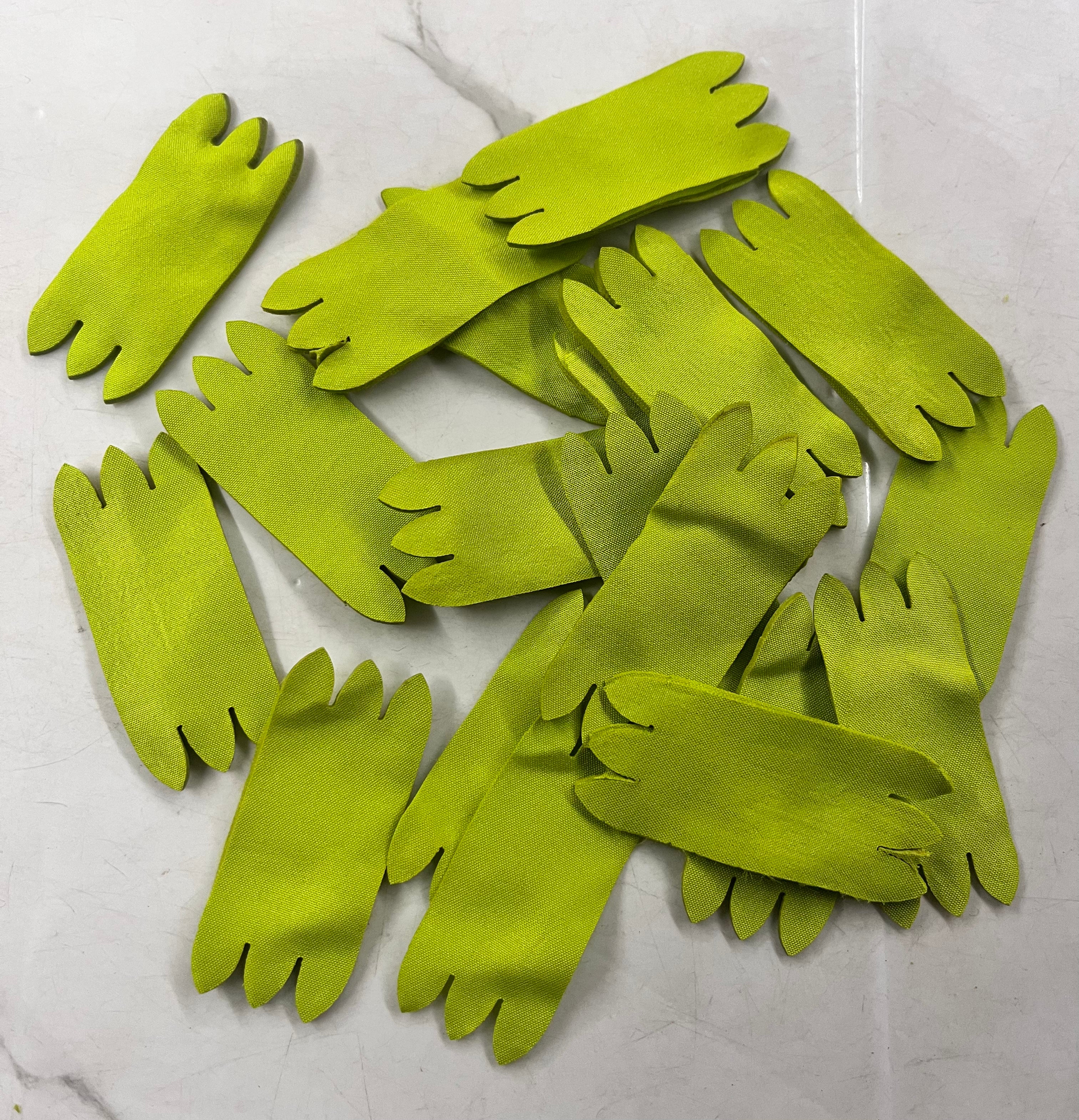 Olive green  cloth petal-1pack
