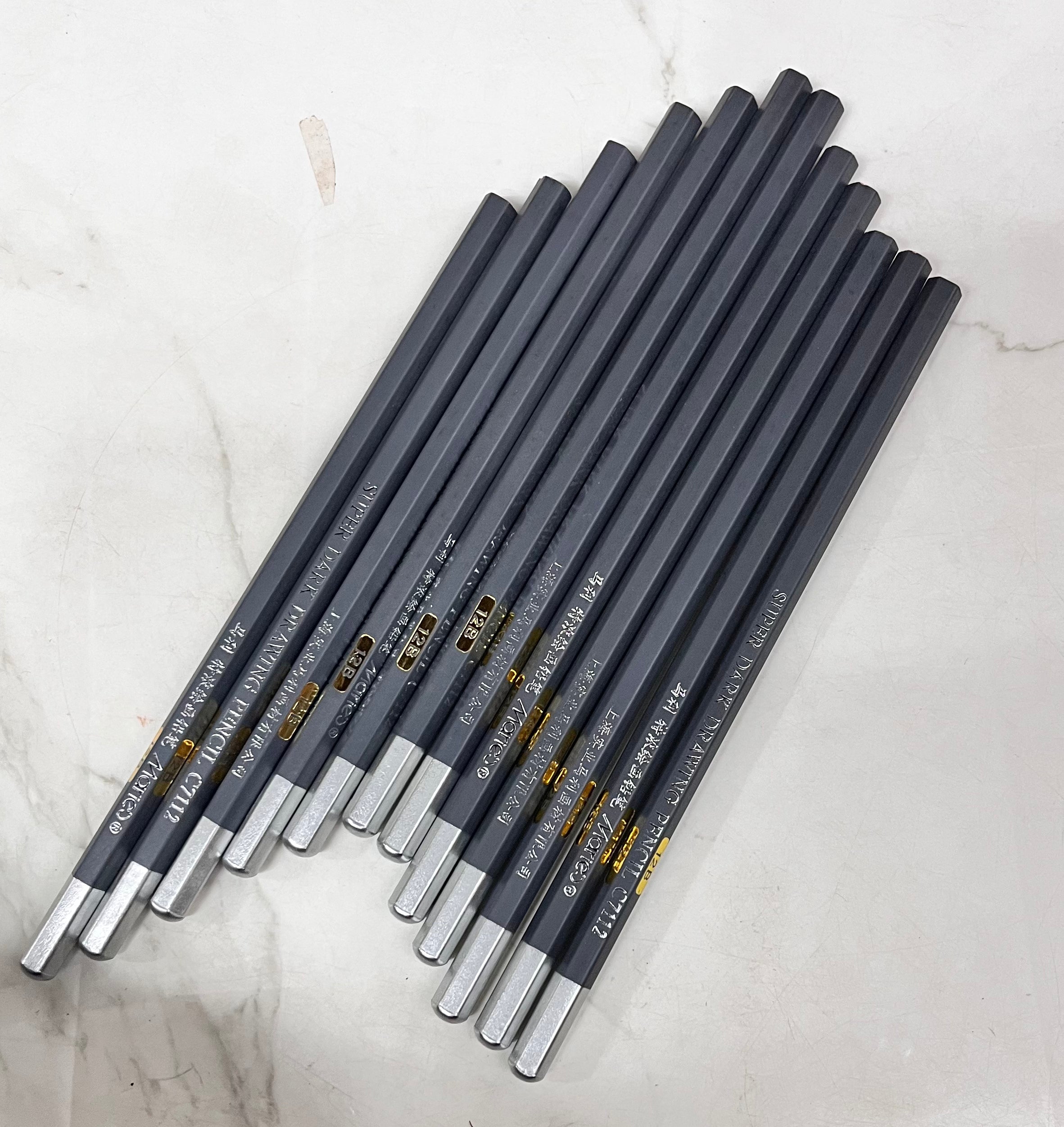 Maries Super dark drawing pencils c7112 -12B 10piece pack