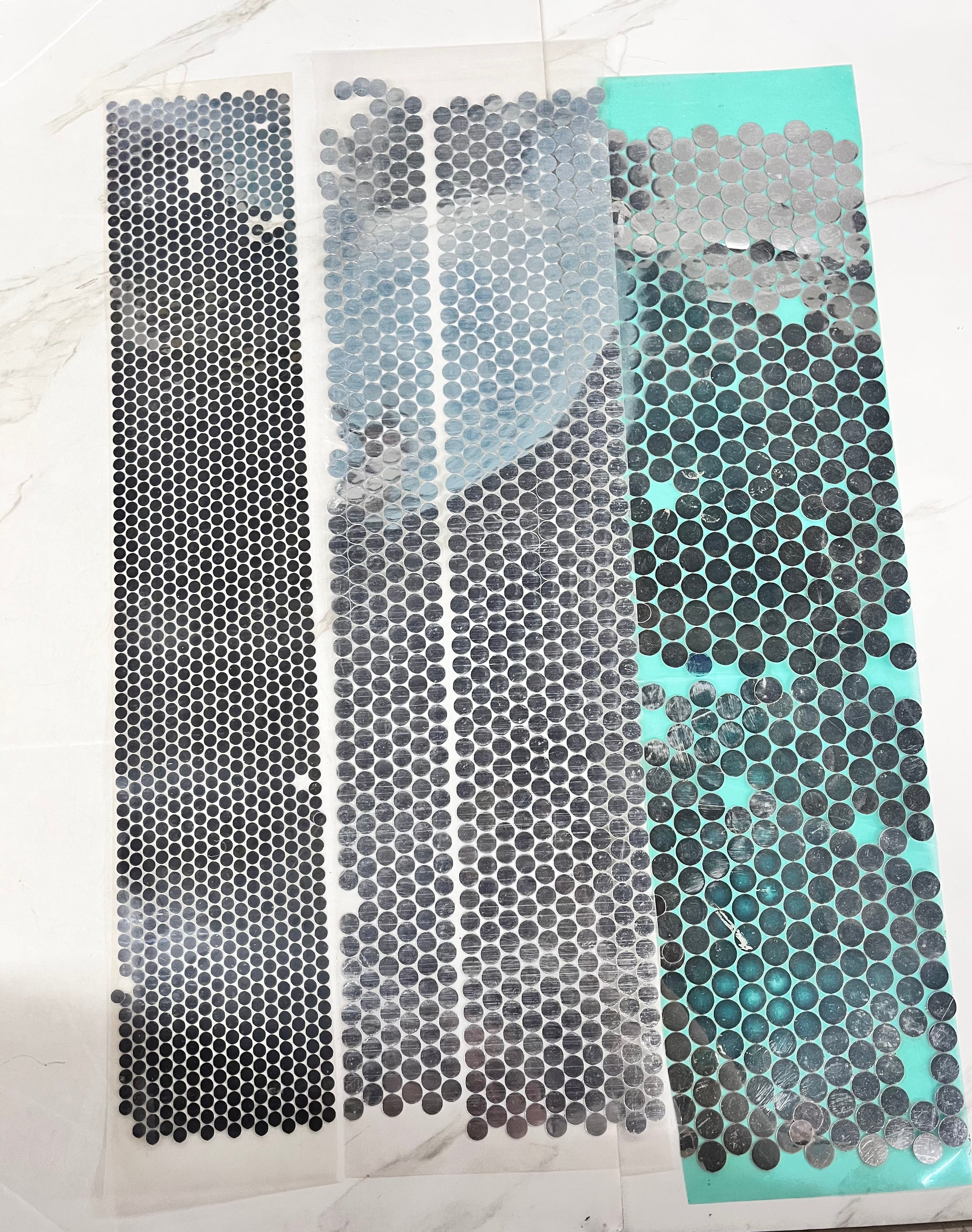 Mica Mirror sticker-3set pack       6,8,10 mm