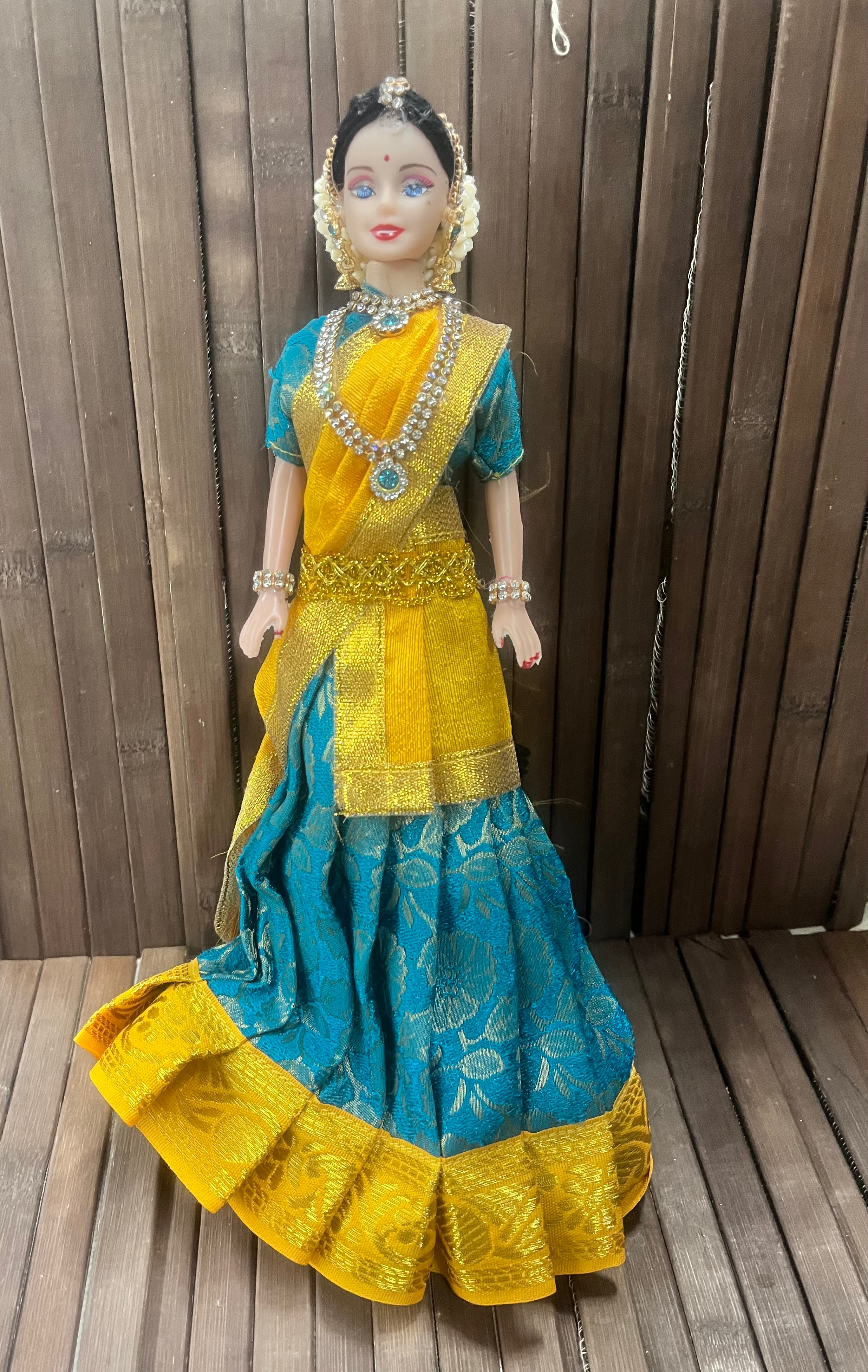 Barbie doll Half saree