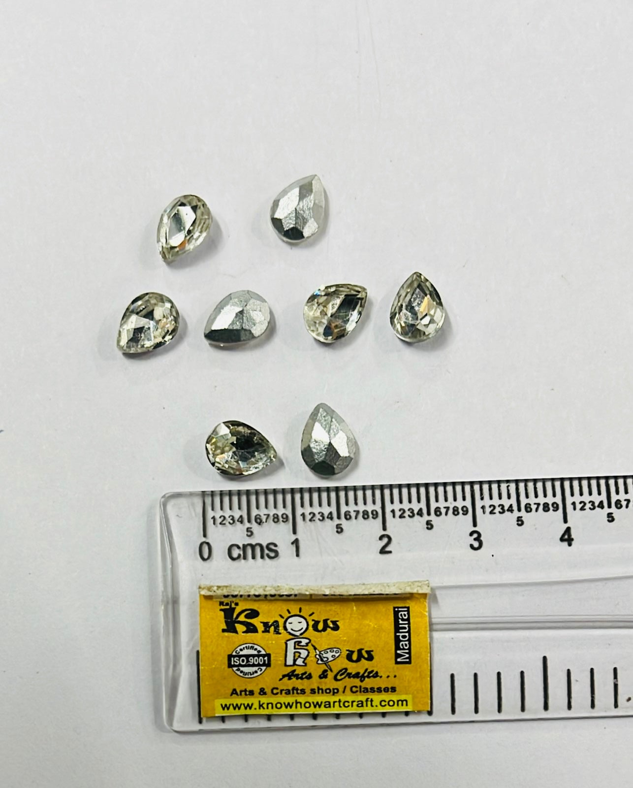 8x6 AD thilakam Tanjore painting American diamond stones-8stones 1pack /3vibrant colours