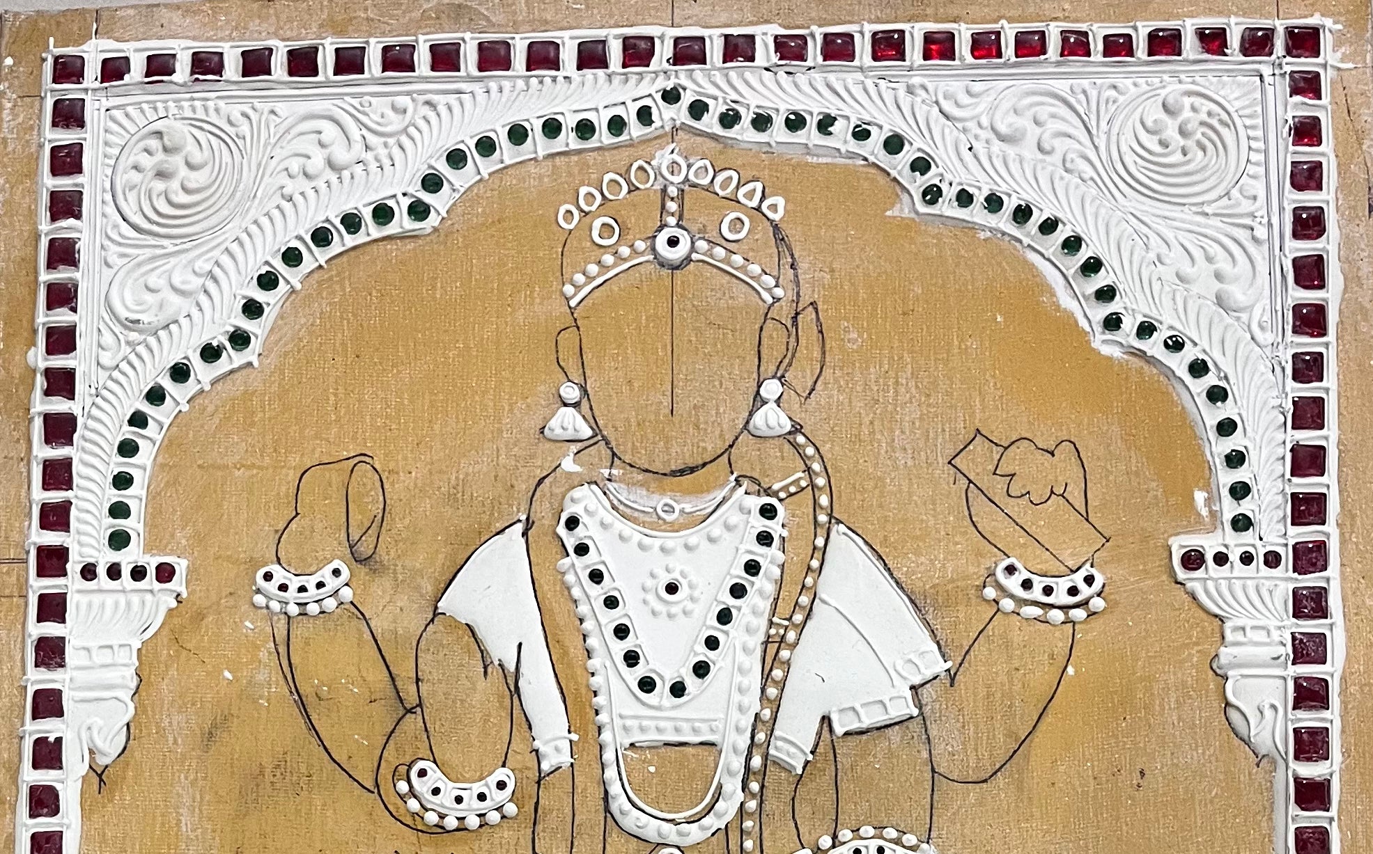 Bala ambika Tanjore Muck Board 12x15 -1Board(15 days delivery time)