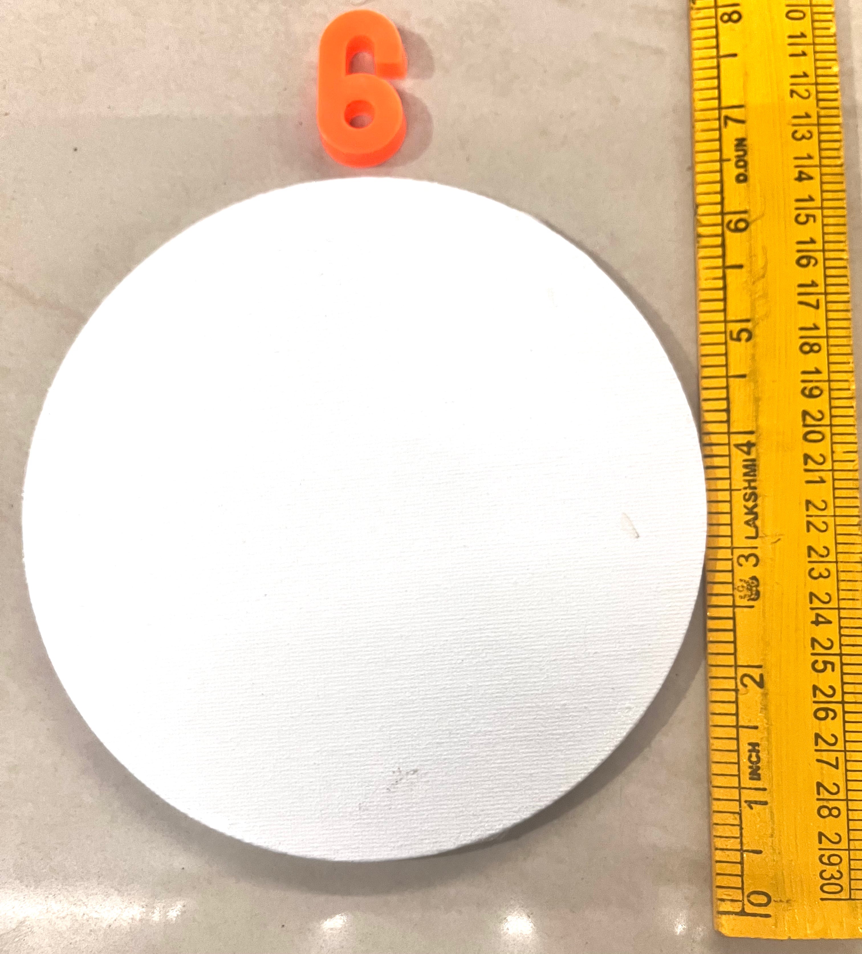 Circle canvas board